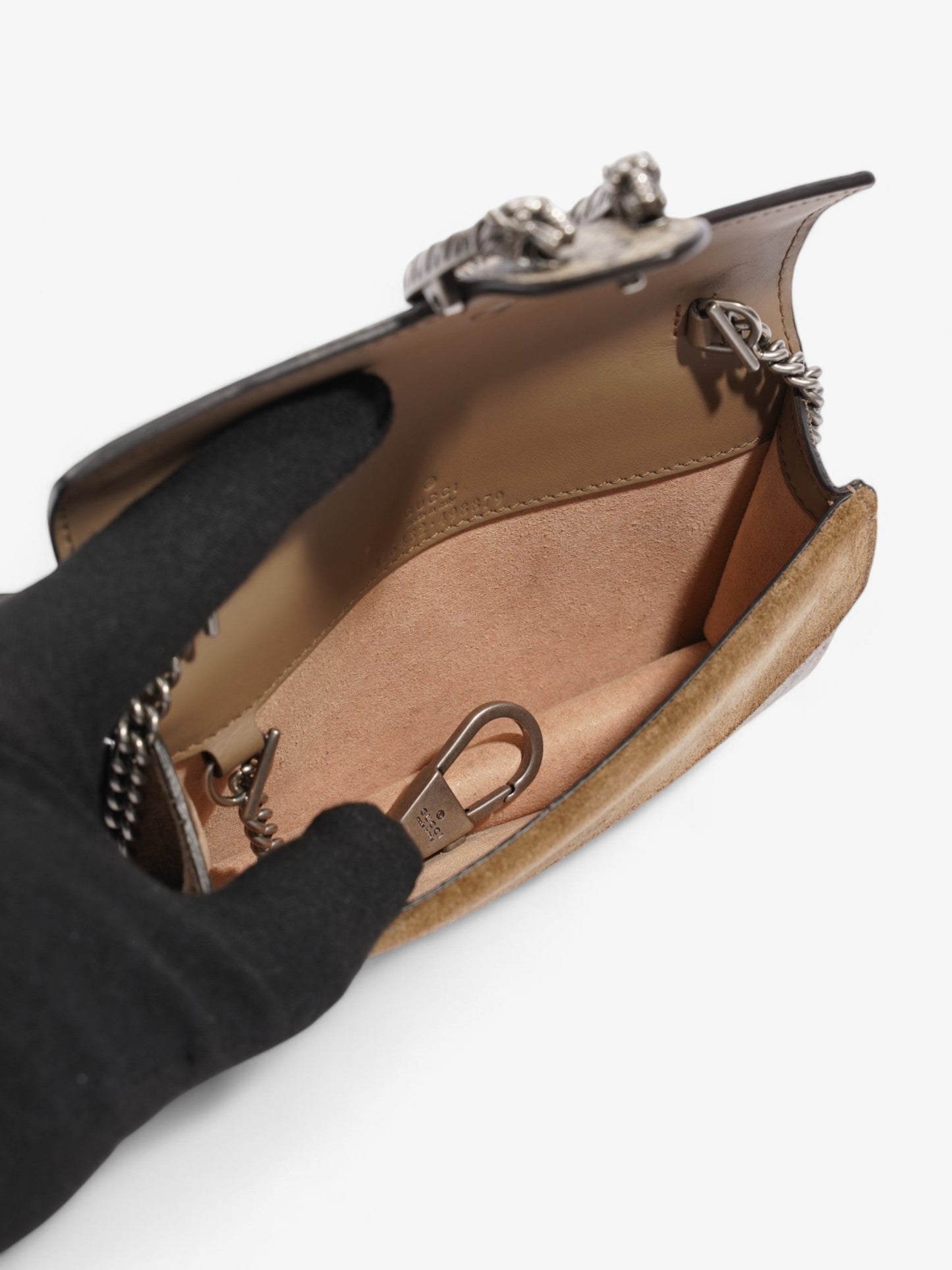 Gucci Dionysus Supreme Coated Canvas Super Mini