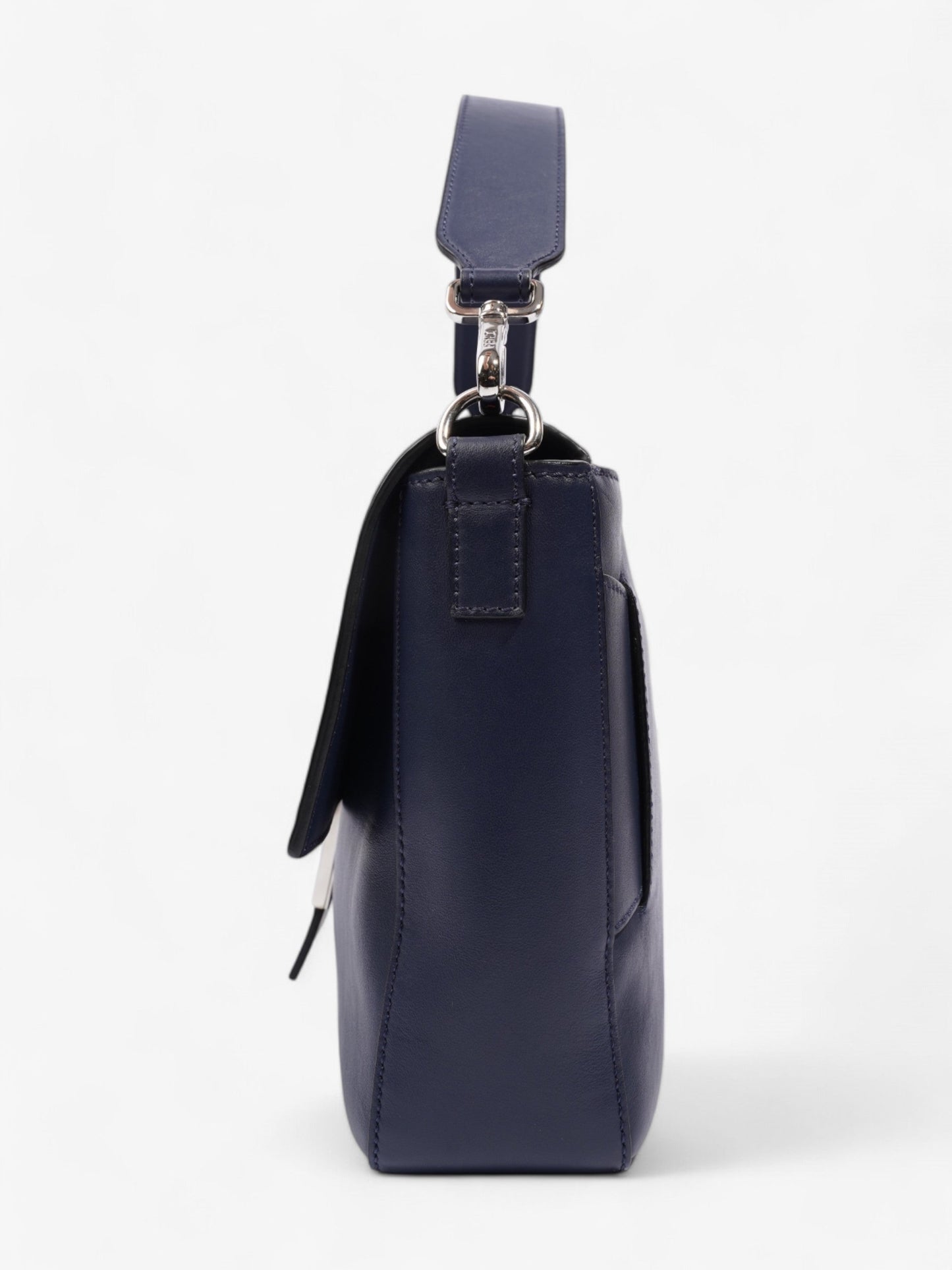 Fendi Baguette Navy Leather