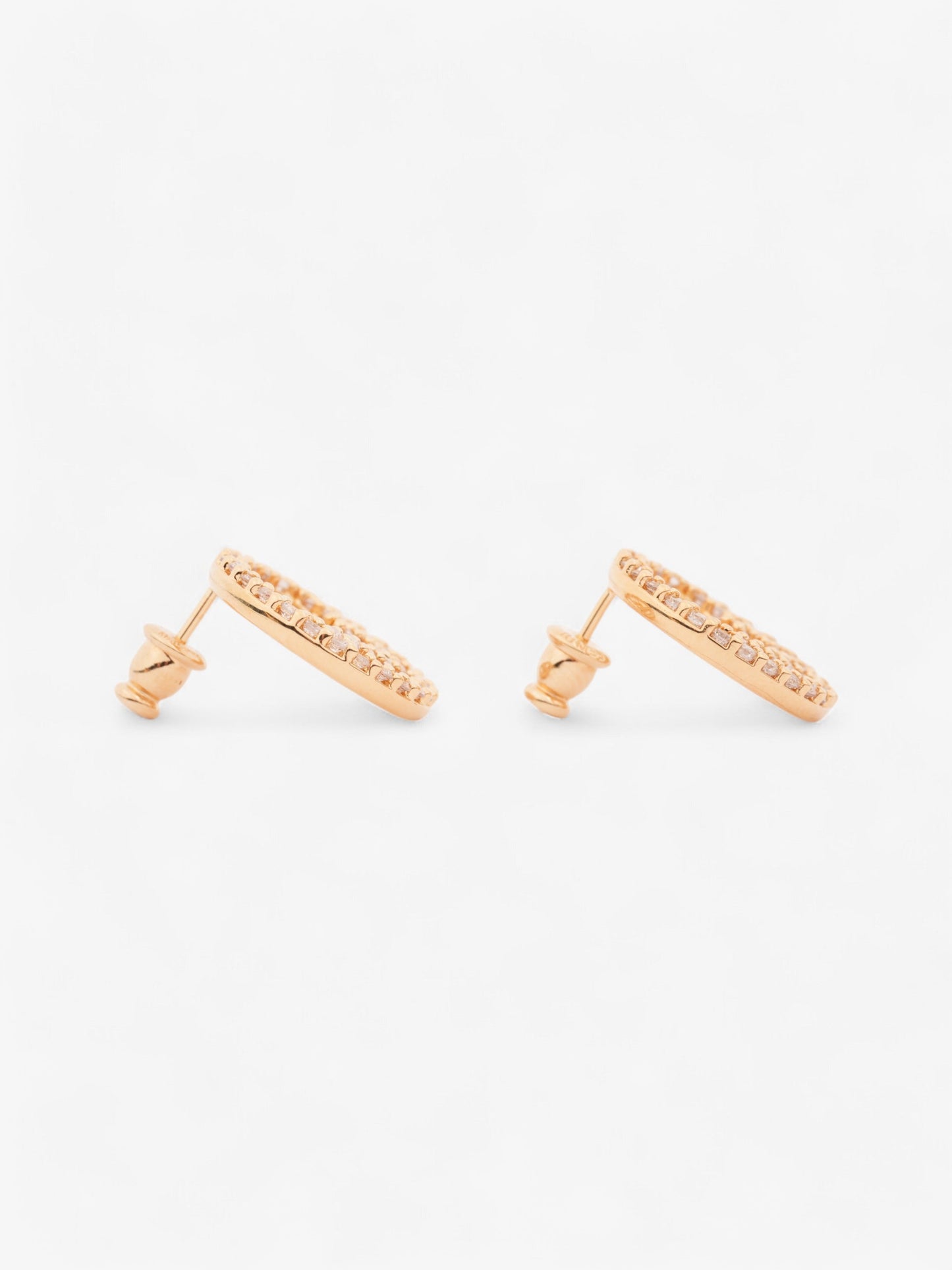 Fendi F is Fendi Earrings Gold Base Metal