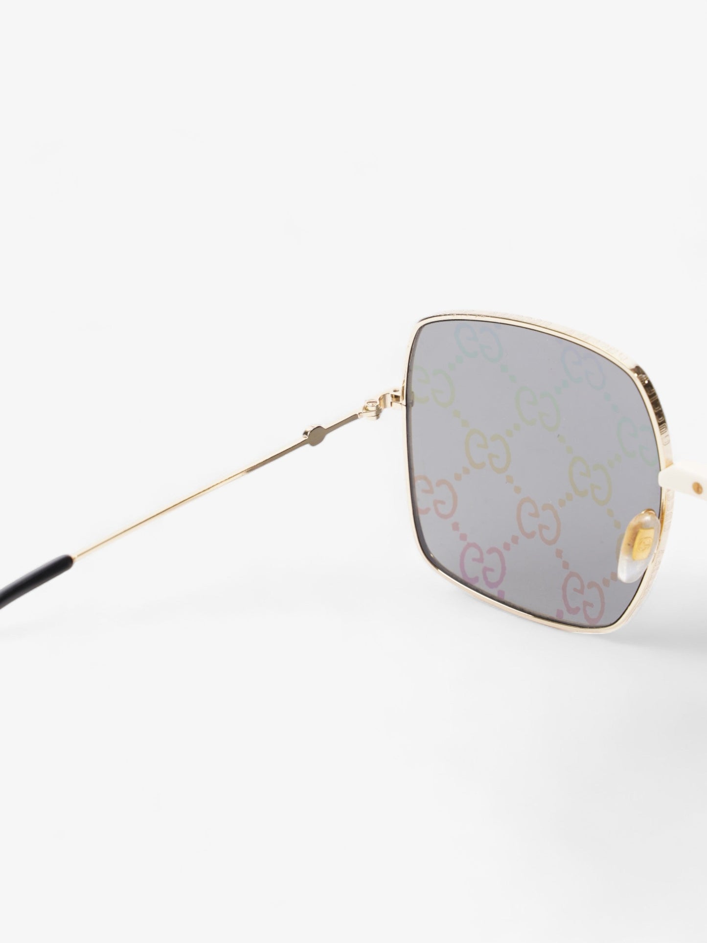 Gucci Guccissima Square Sunglasses Multicoloured Acetate 140mm