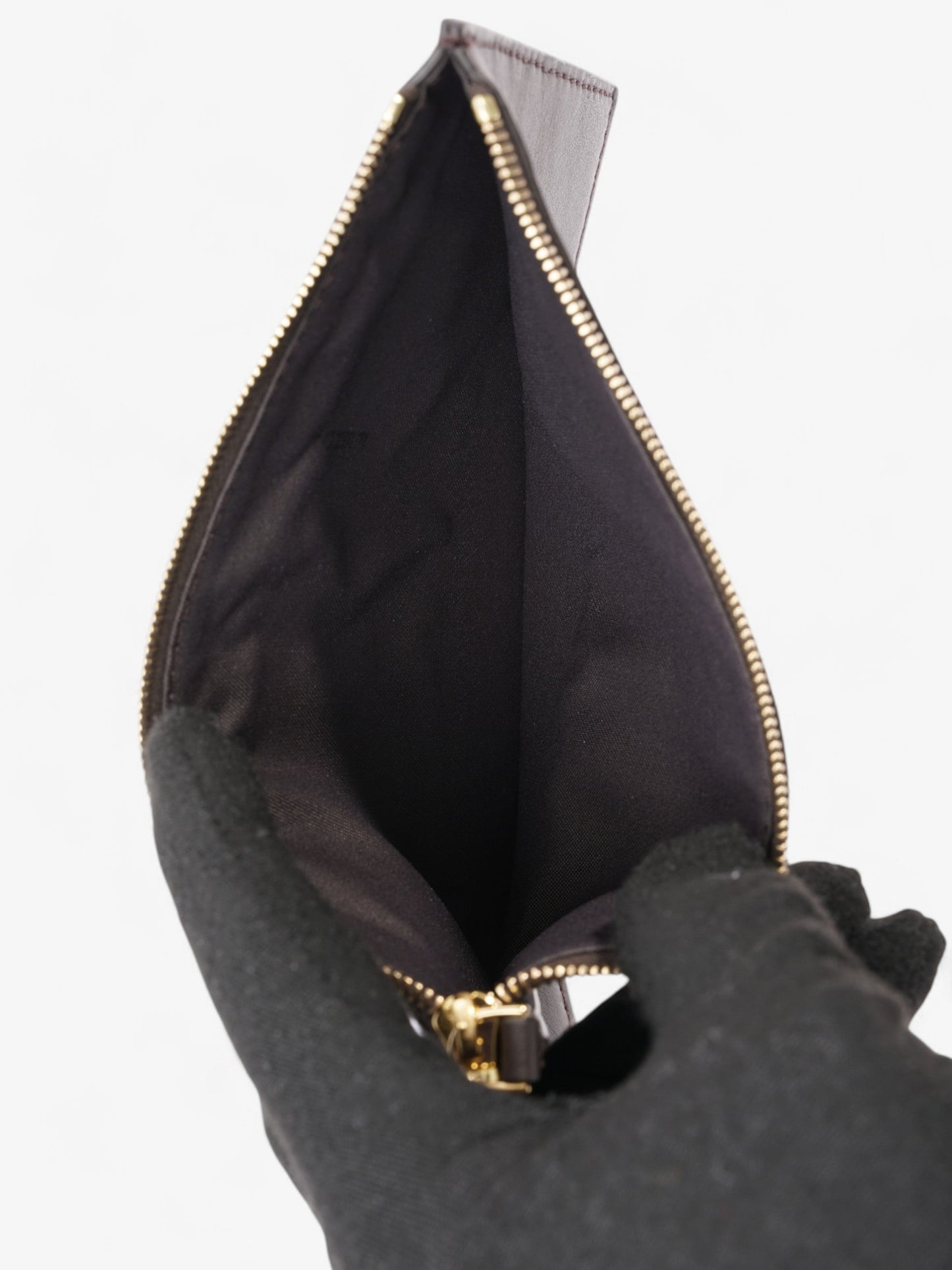 Fendi Fendigraphy Wallet on Chain Tobacco / Brown Fabric