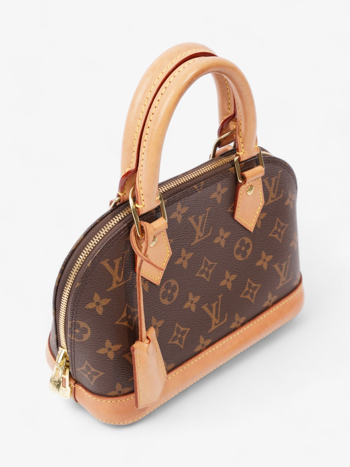 Louis Vuitton Alma BB Monogram Coated Canvas