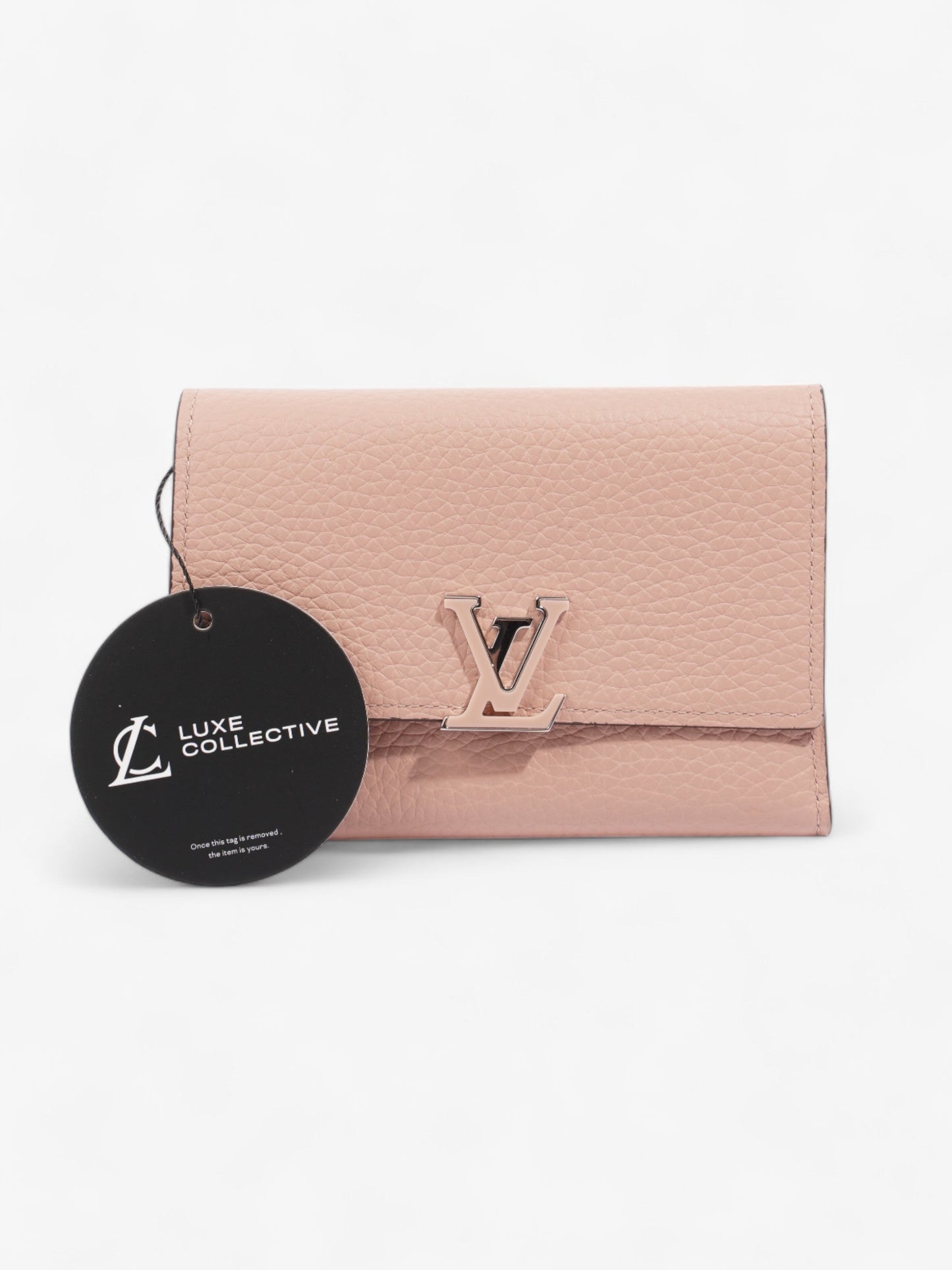 Louis Vuitton Capucines Wallet Pink Taurillon Leather