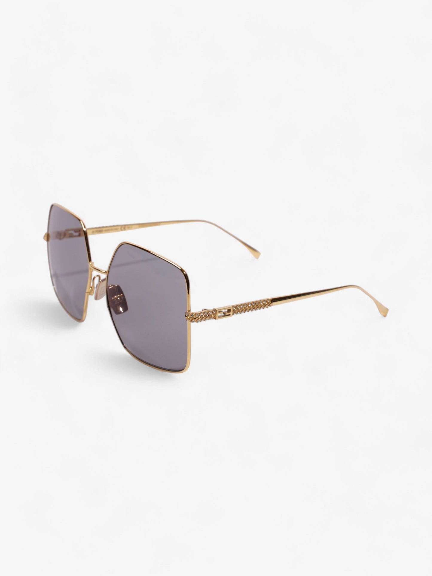 Fendi FF Sunglasses Gold Acetate 145mm
