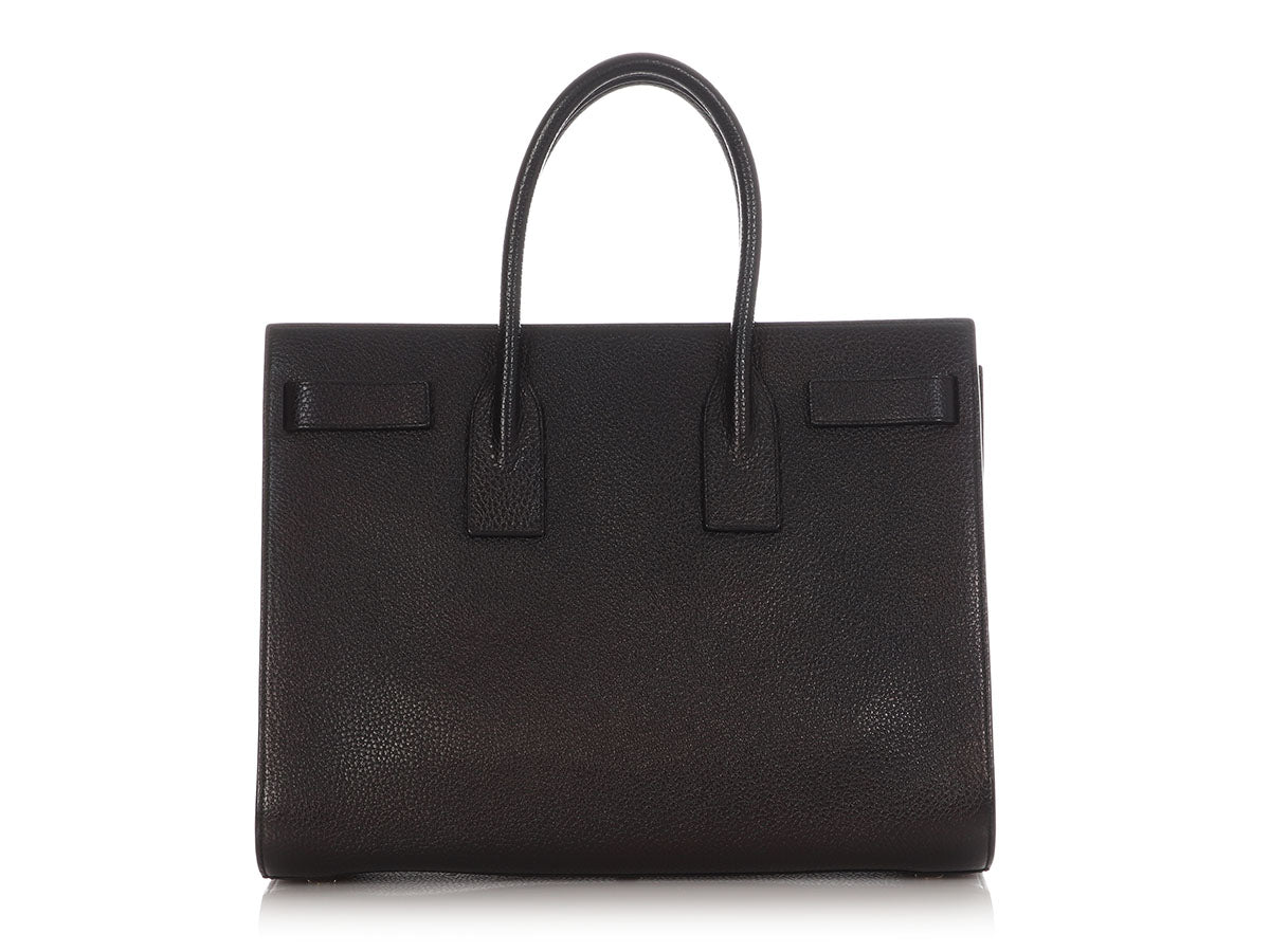 Saint Laurent Black Sac De Jour