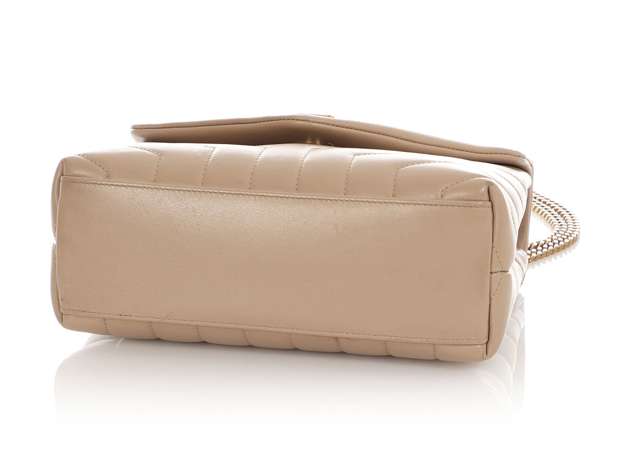 Saint Laurent Small Beige Loulou