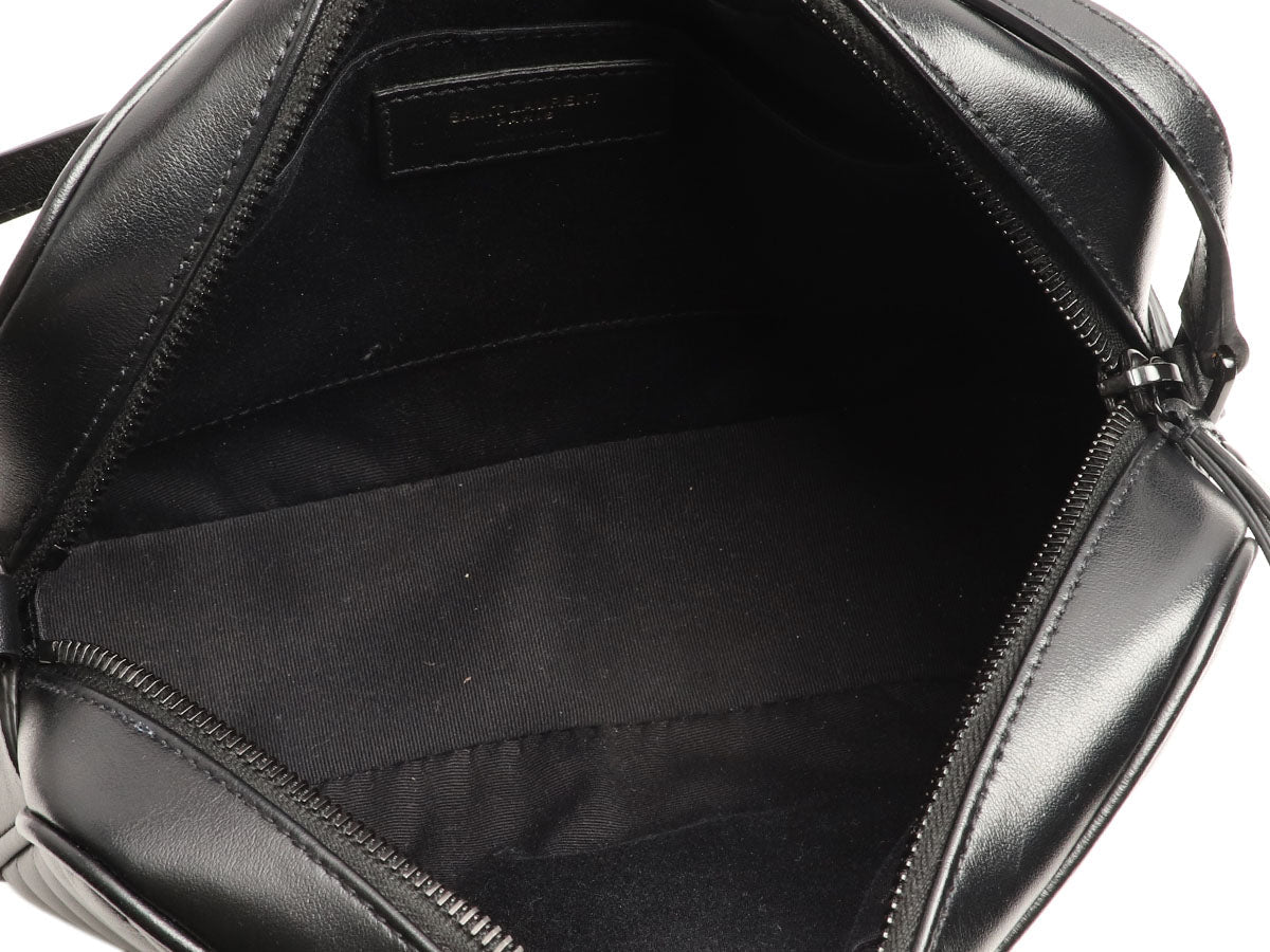 Saint Laurent Medium So Black Matelassé Lou Camera Bag