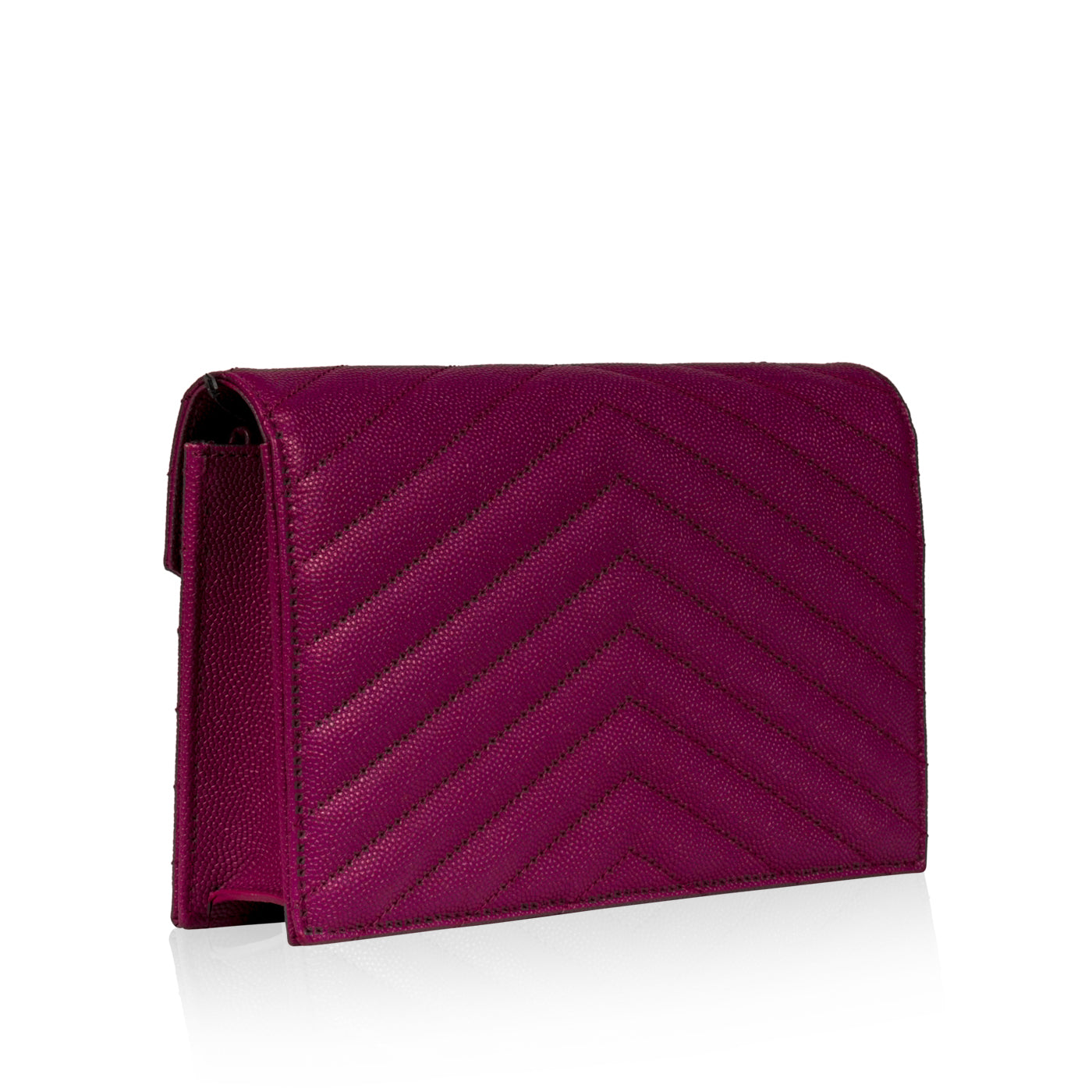 Saint Laurent Chevron Monogram Crossbody