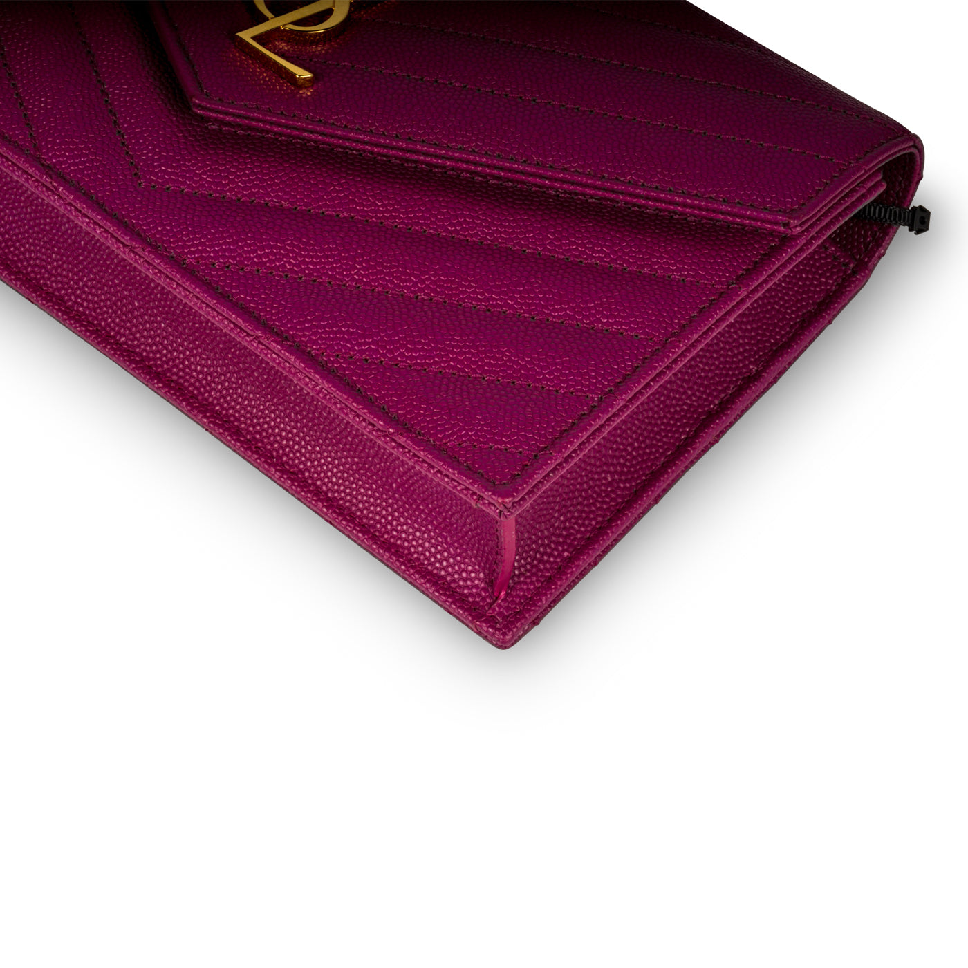 Saint Laurent Chevron Monogram Crossbody