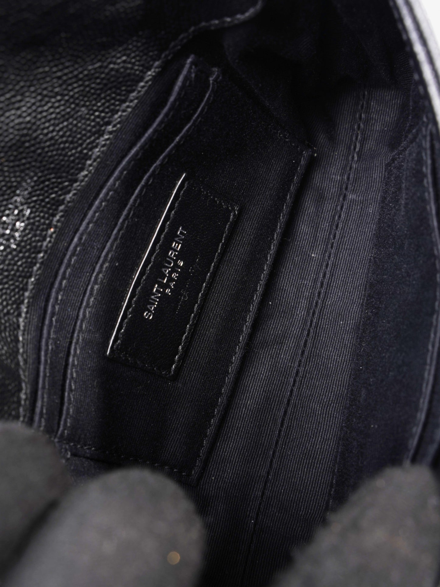 Saint Laurent West Hollywood Black Calfskin Leather Toy