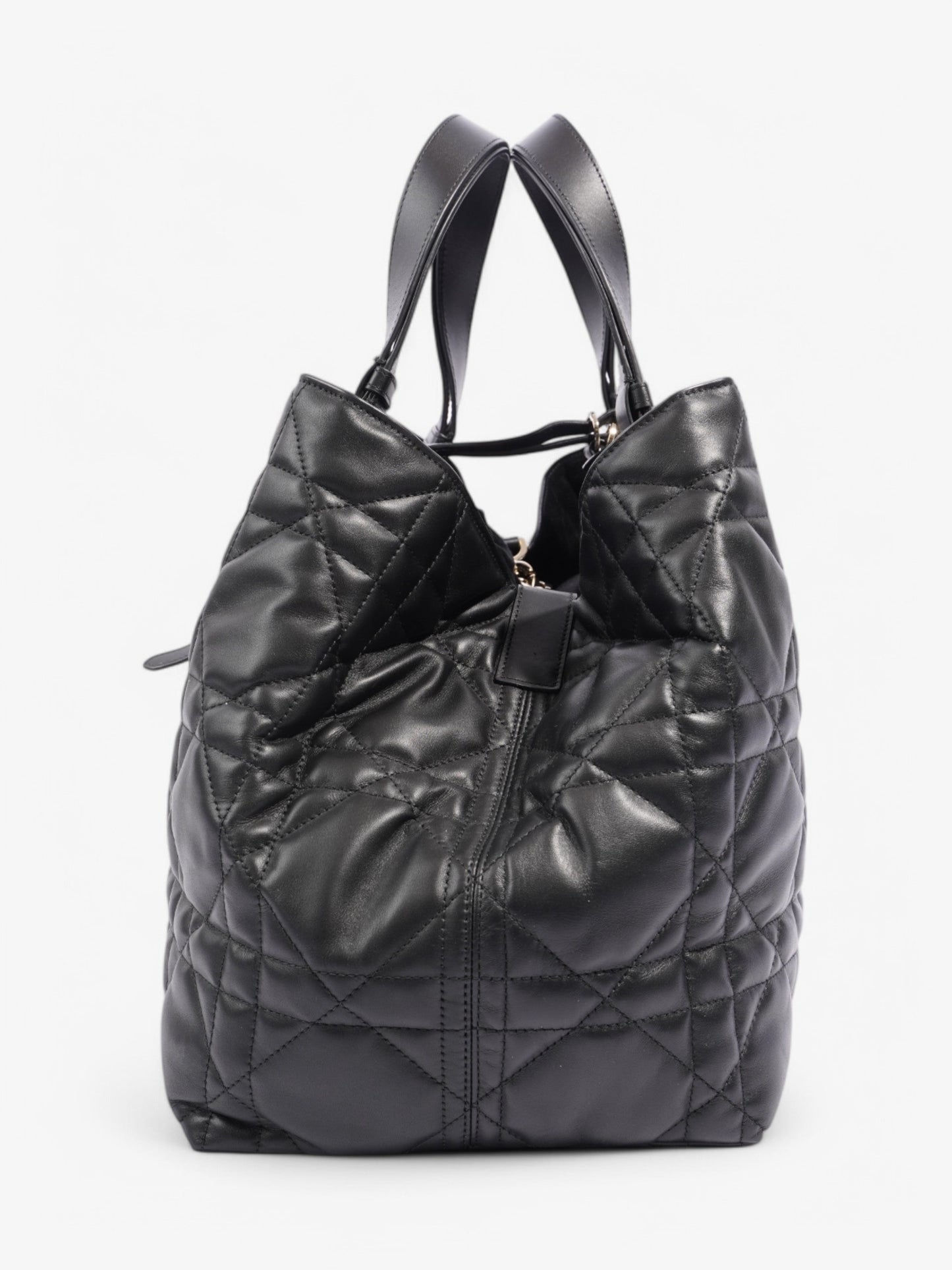 Christian Dior Toujours Black Leather Large