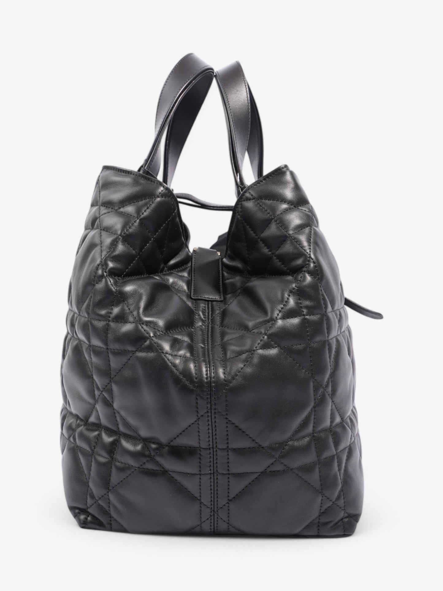 Christian Dior Toujours Black Leather Large