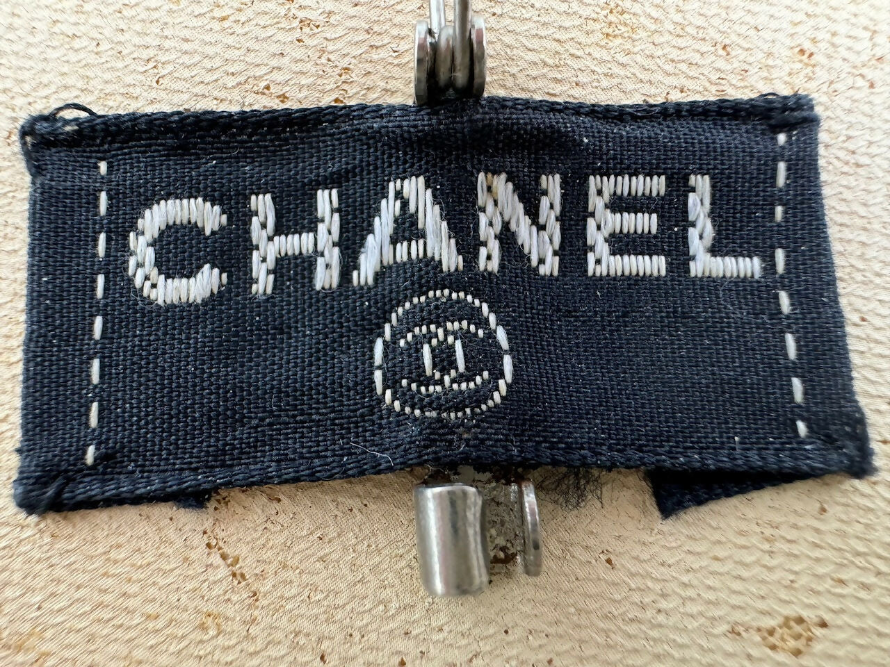 Chanel Vintage 1995 Rubber Spring/Summer White Camellia Brooch