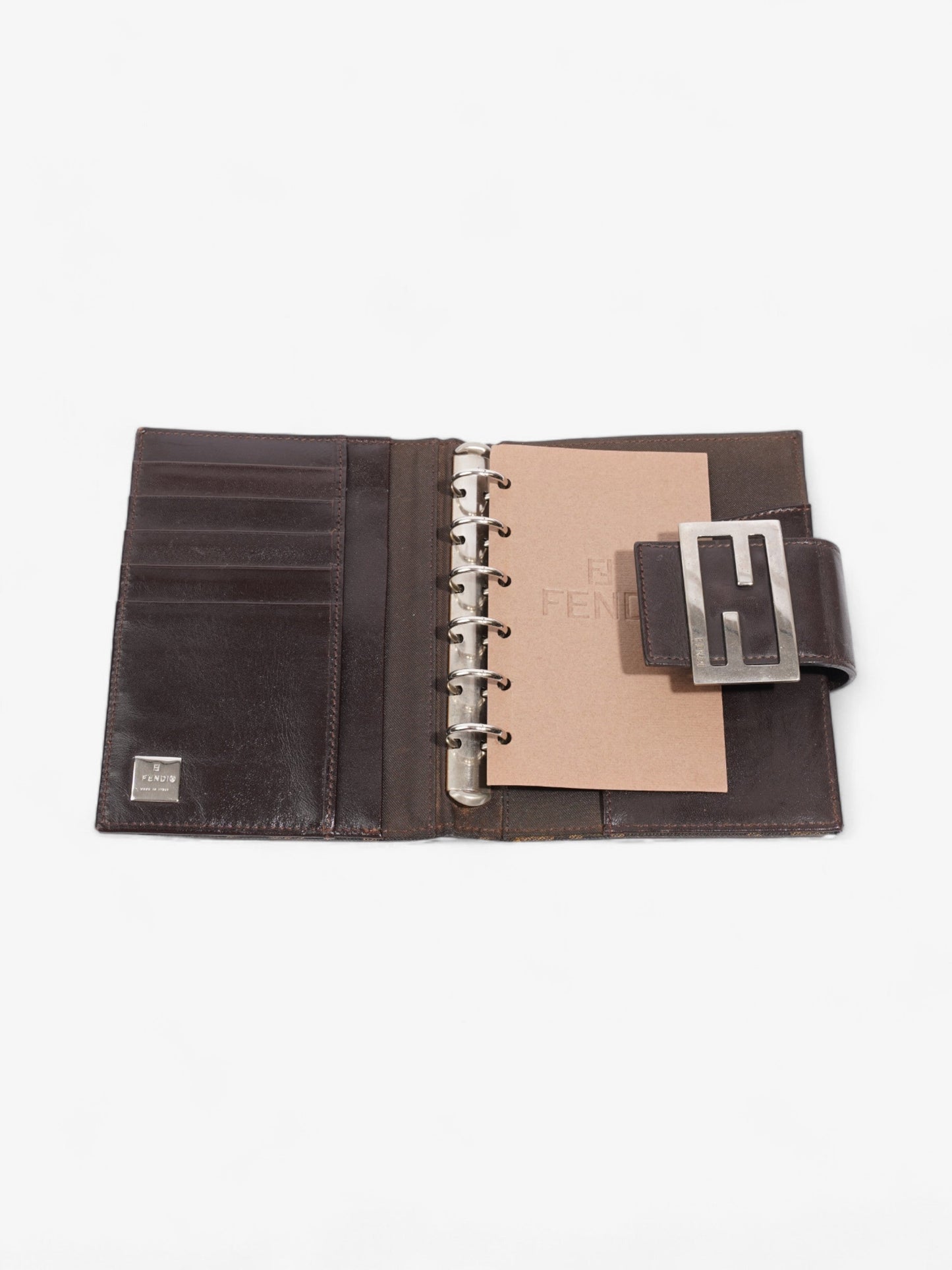 Fendi Agenda Tobacco / Brown Canvas