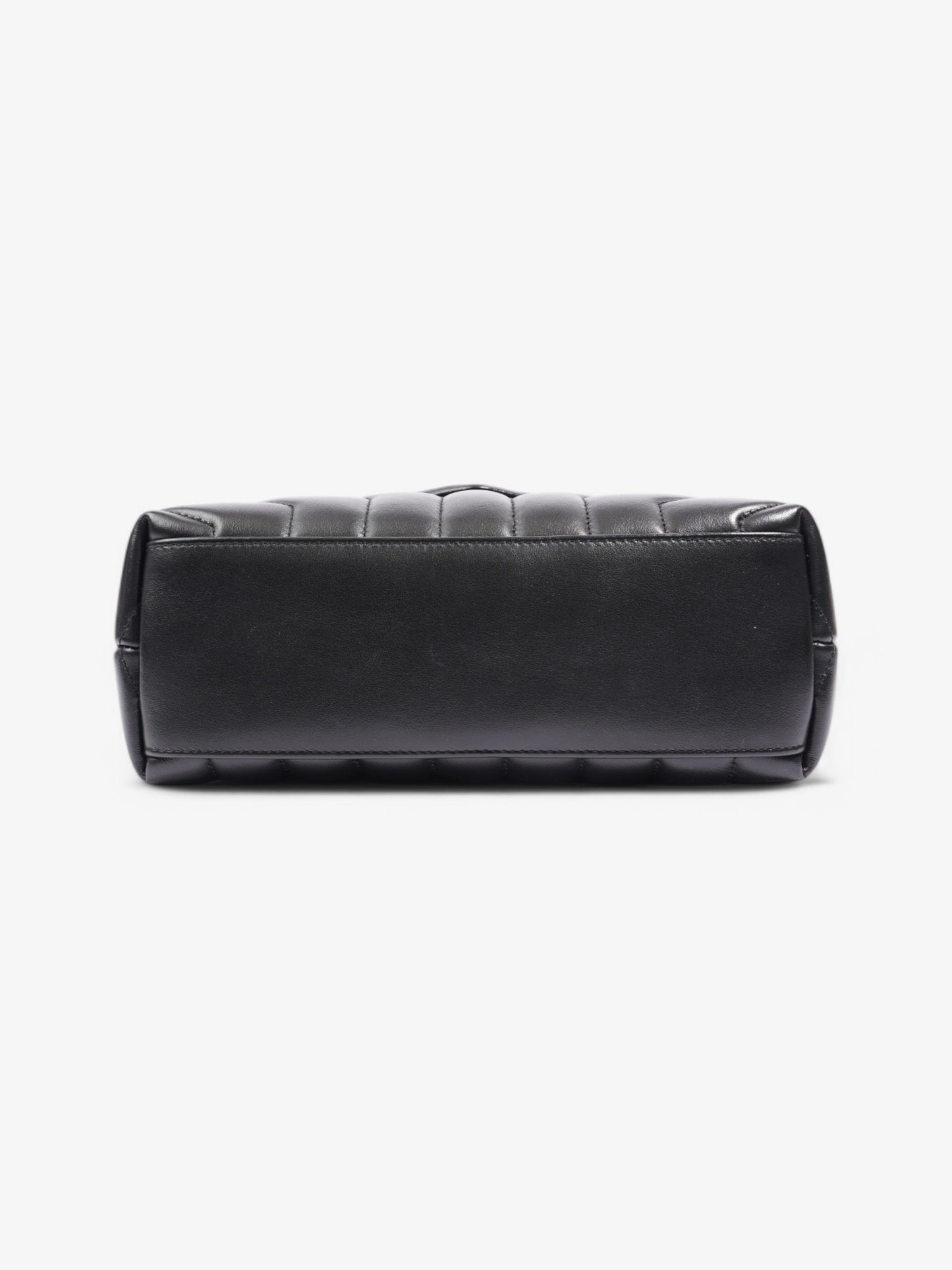 Saint Laurent Lou Lou Black Lambskin Leather Small