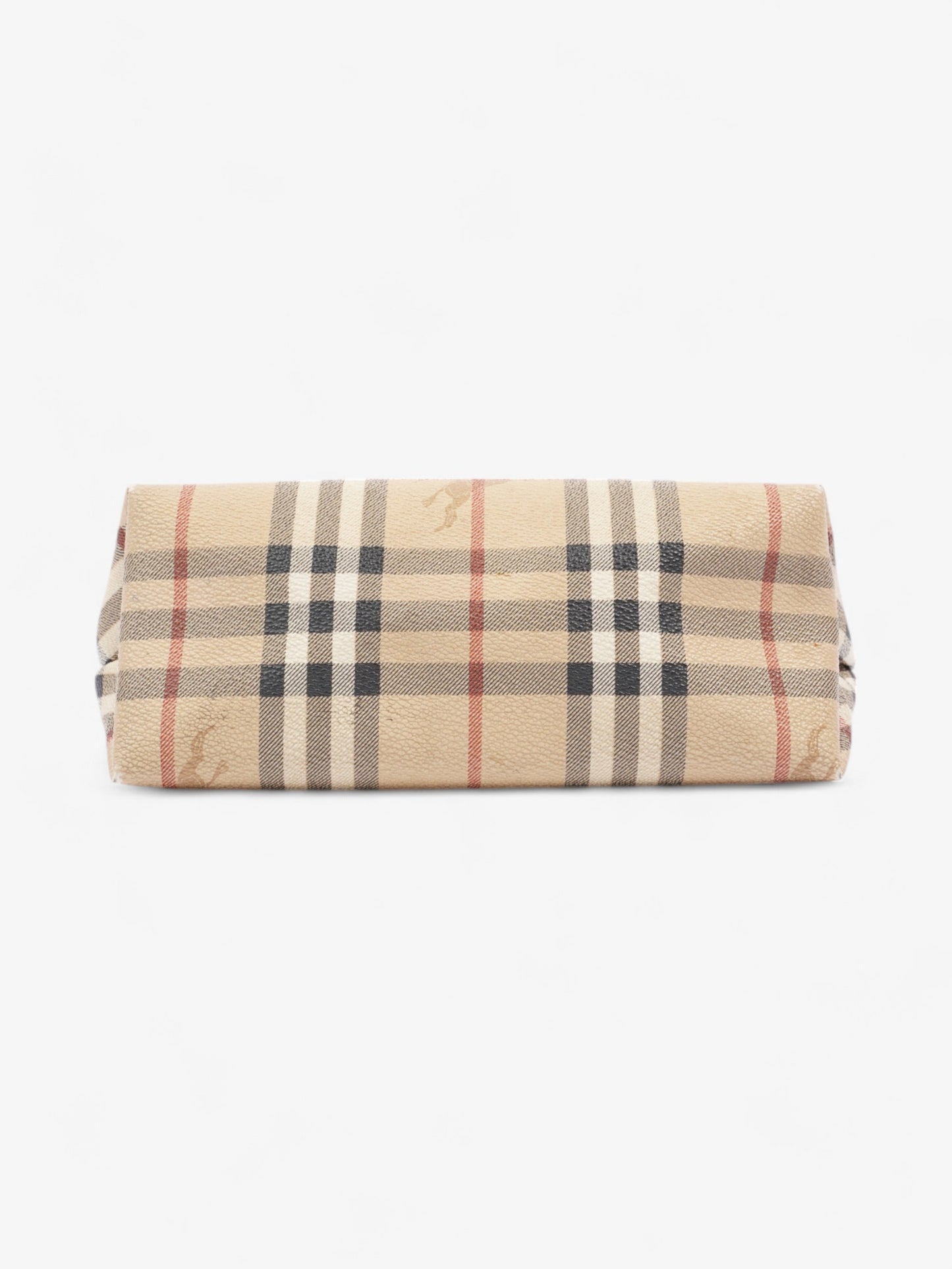 Burberry Check Tote Nova Check / Brown Coated Canvas