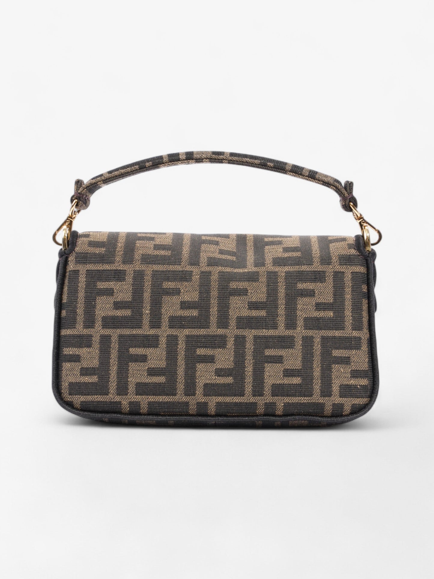 Fendi Baguette Tobacco / Brown Fabric Mini