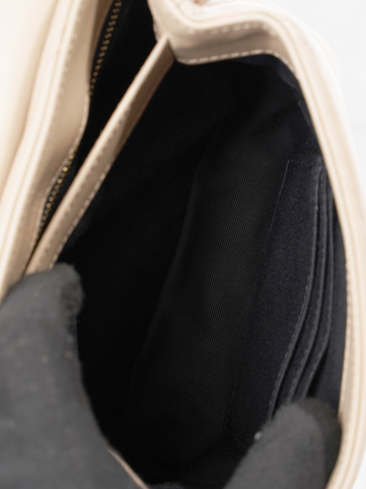 Saint Laurent Lou Lou Beige Calfskin Leather Toy