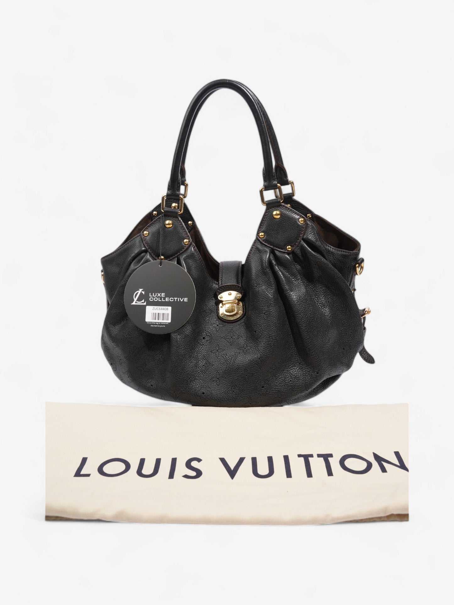 Louis Vuitton Mahina Monogram Empreinte / Black Empreinte Leather Small