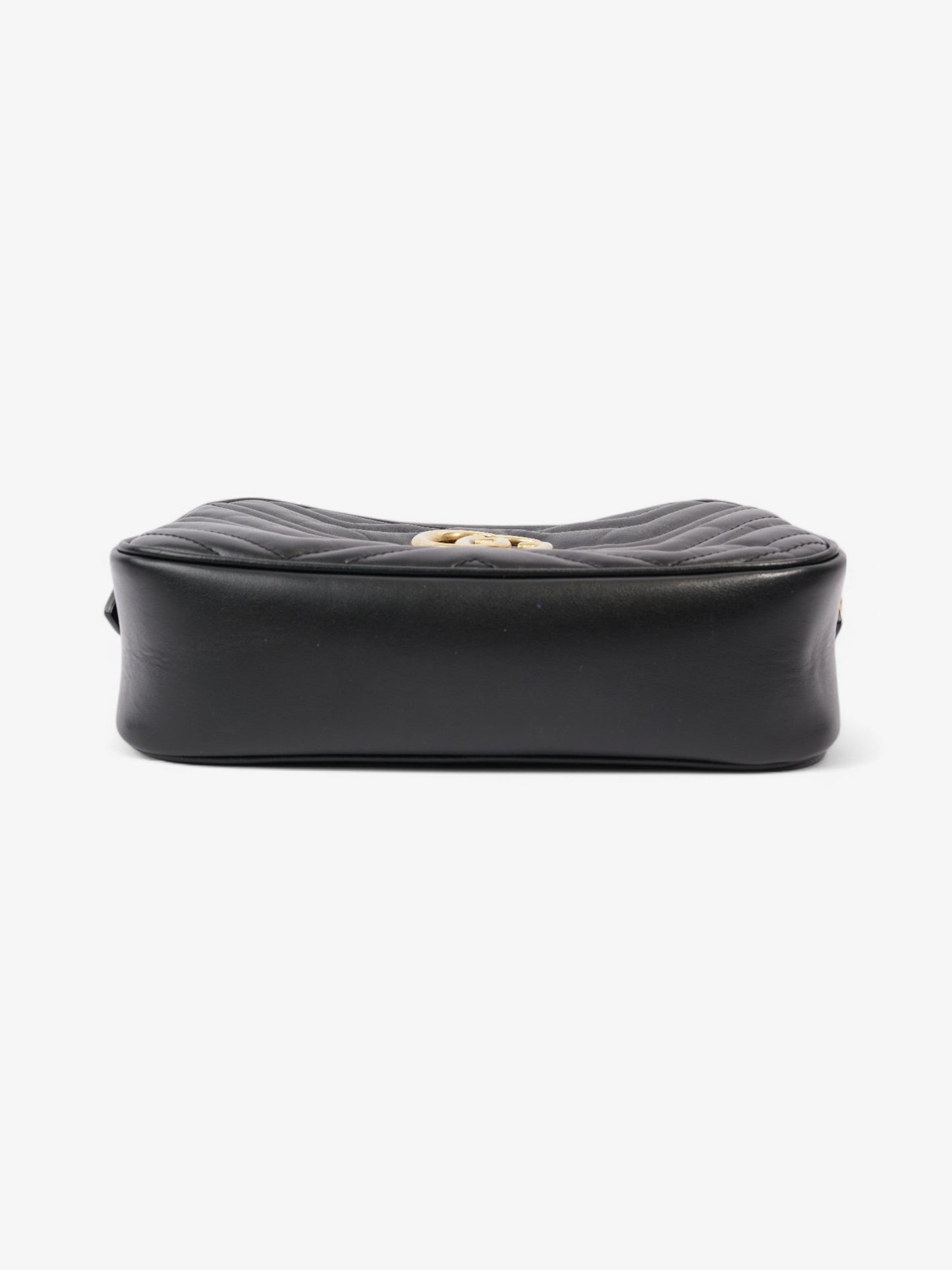 Gucci GG Marmont Black Matelasse Leather Small