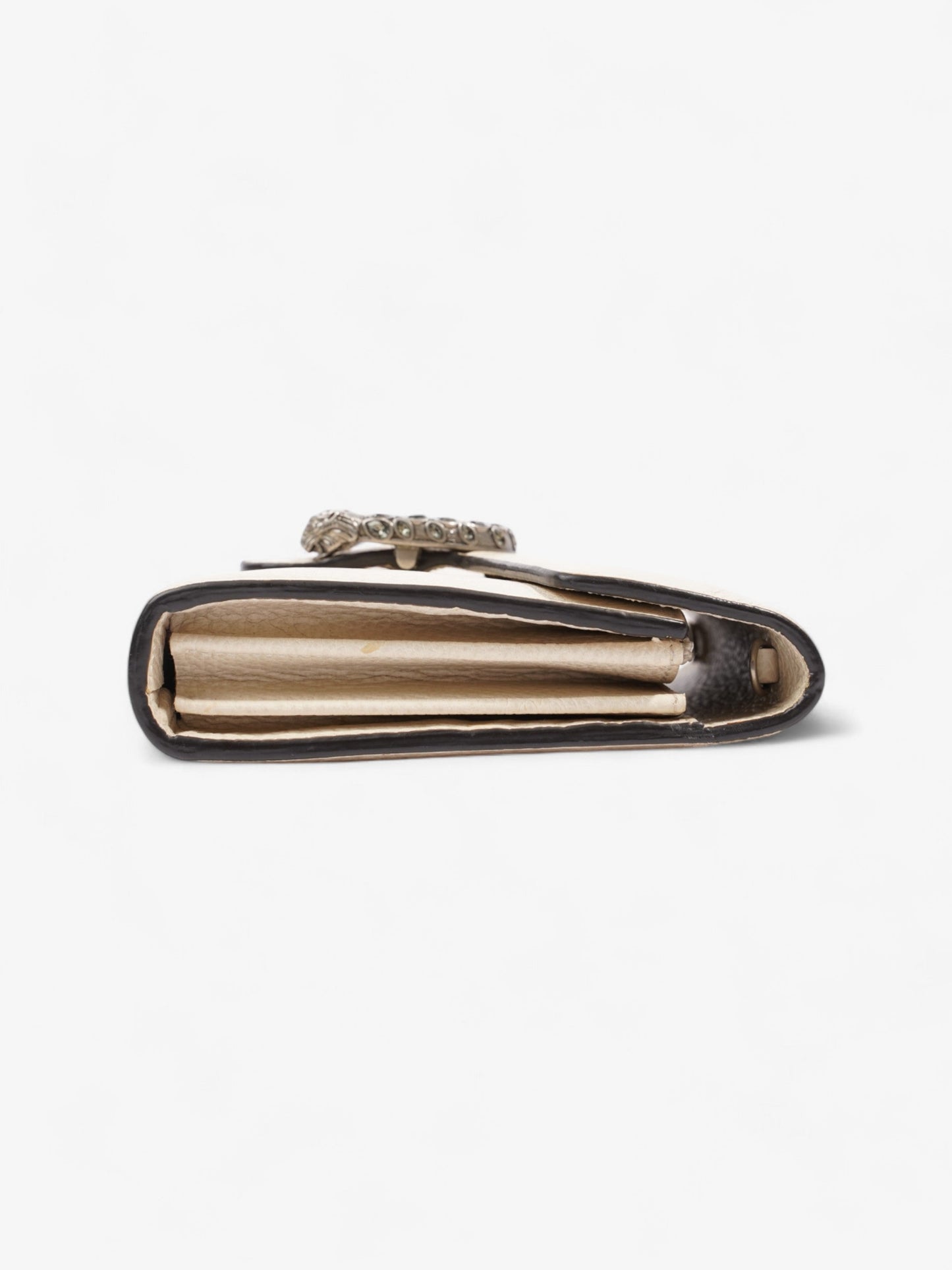 Gucci Dionysus Chain Wallet Cream Leather
