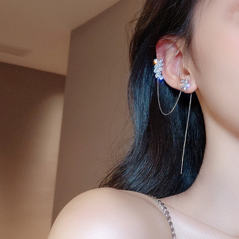 Long Tassel Chain Earrings(2PCS)