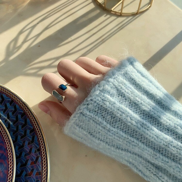 Aquamarine Wrap Ring