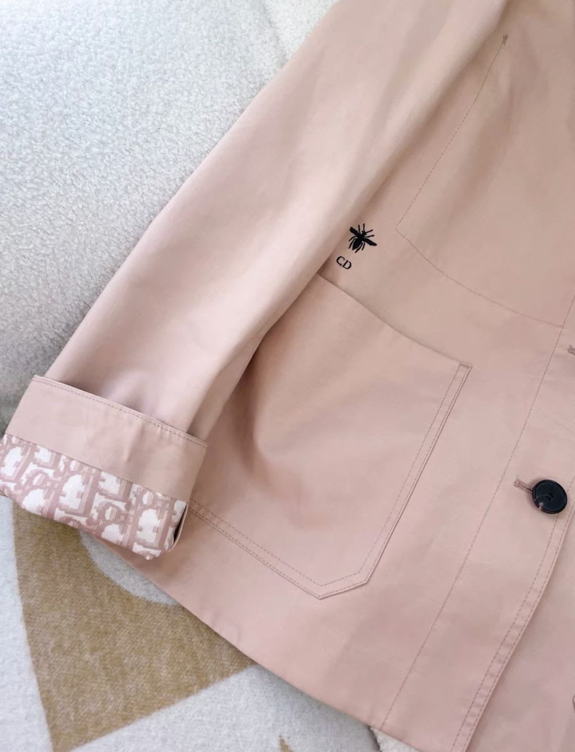 Dior pink jacket