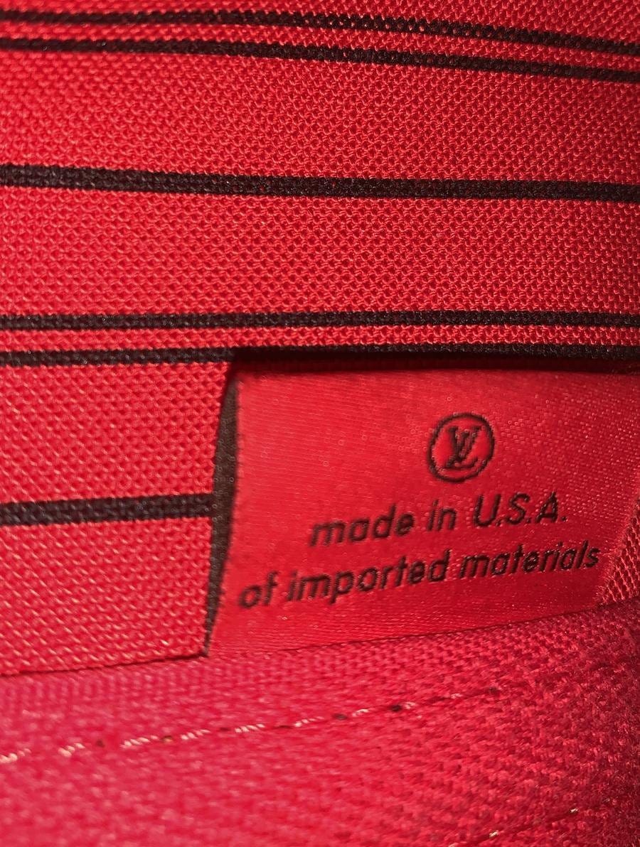 LOUIS VUITTON Neverfull GM Damier Ebene Shoulder Bag Brown