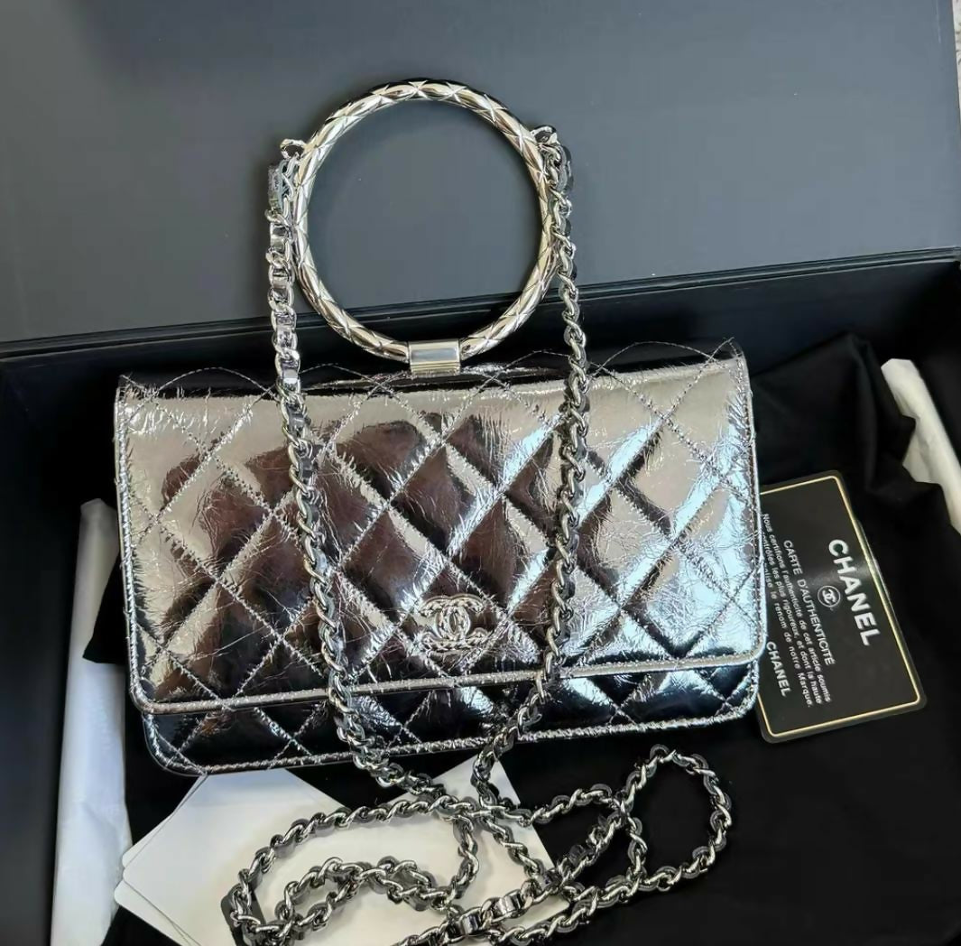 Chanel Ring Handle Flap Bag