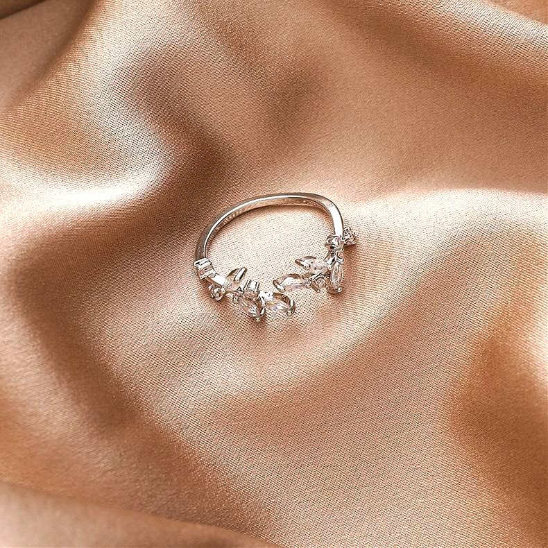 Crystal Vine Ring