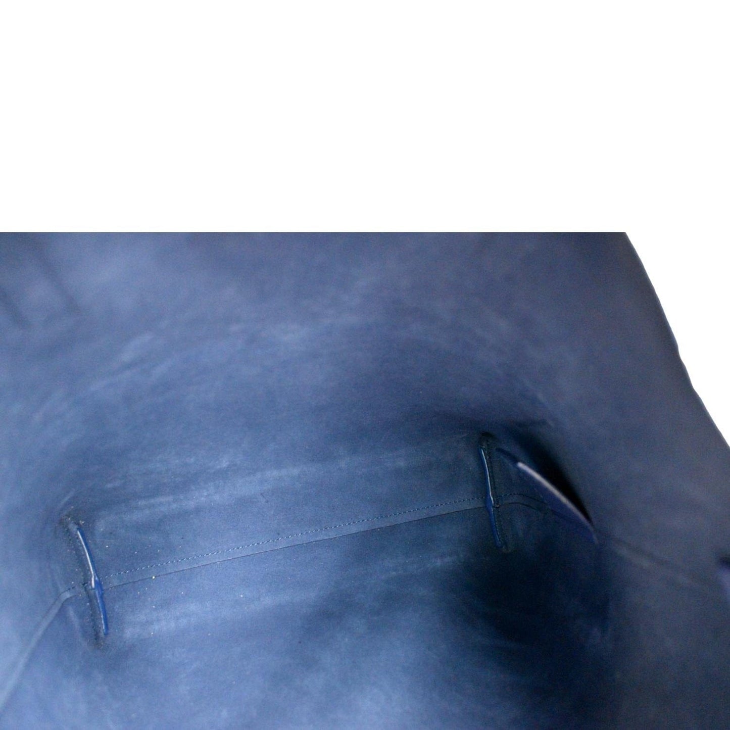 YVES SAINT LAURENT Toy Supple Leather Shopping Tote Bag Purple