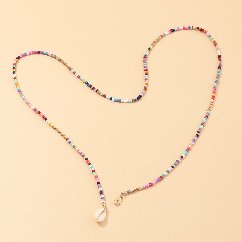 'Dreaming In Color' Shell Necklace