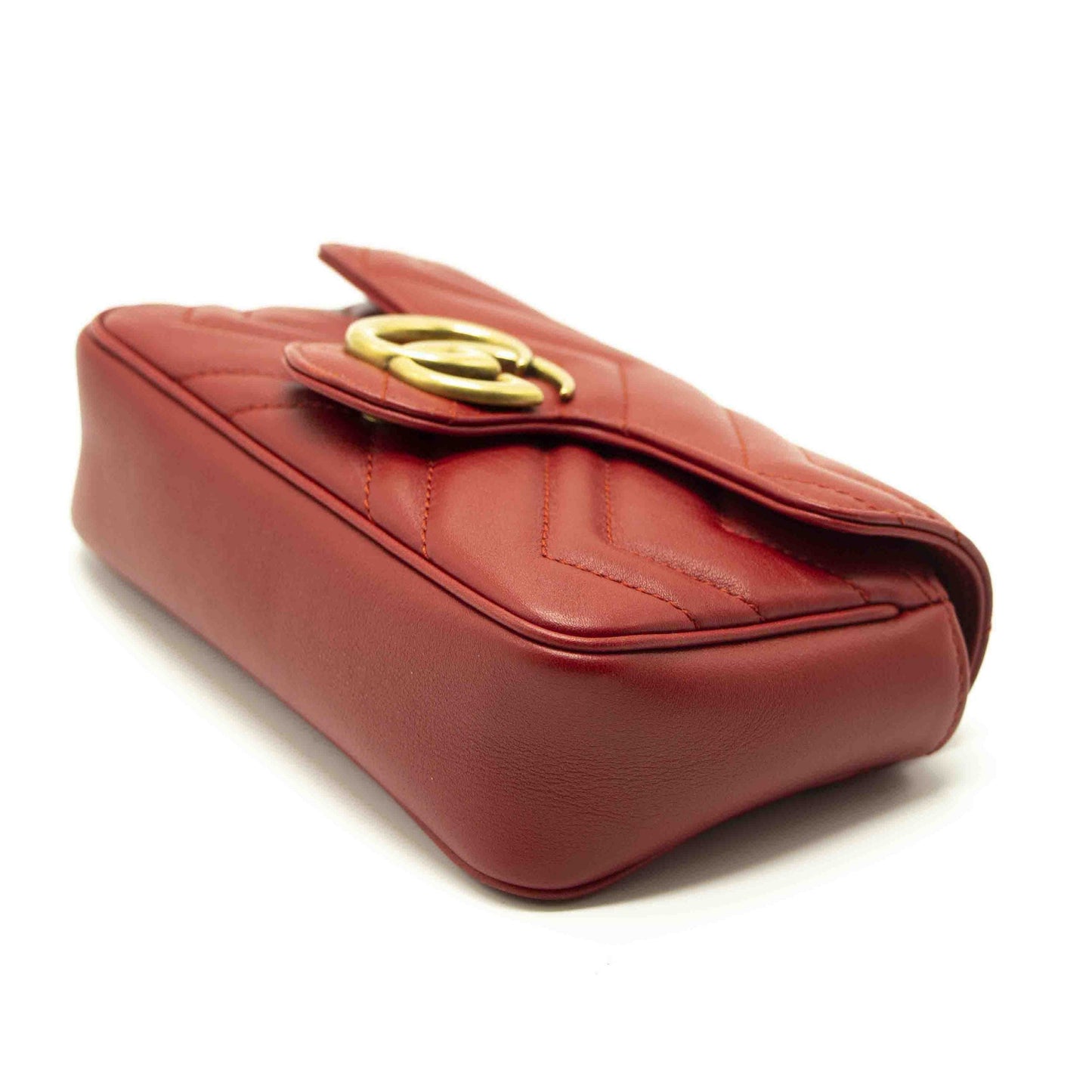 Gucci GG Marmont Matelassé Leather Super Mini Bag