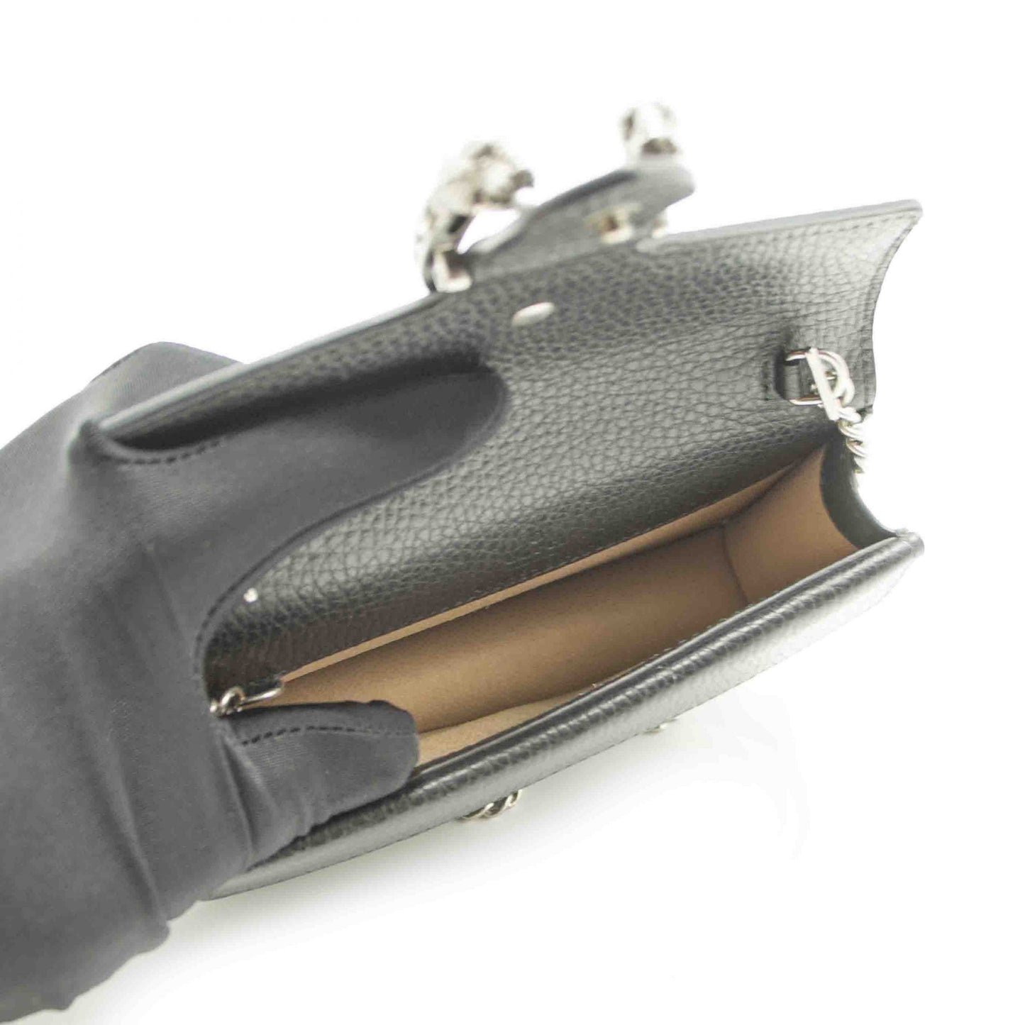 Gucci Dionysus Leather Super Mini Bag