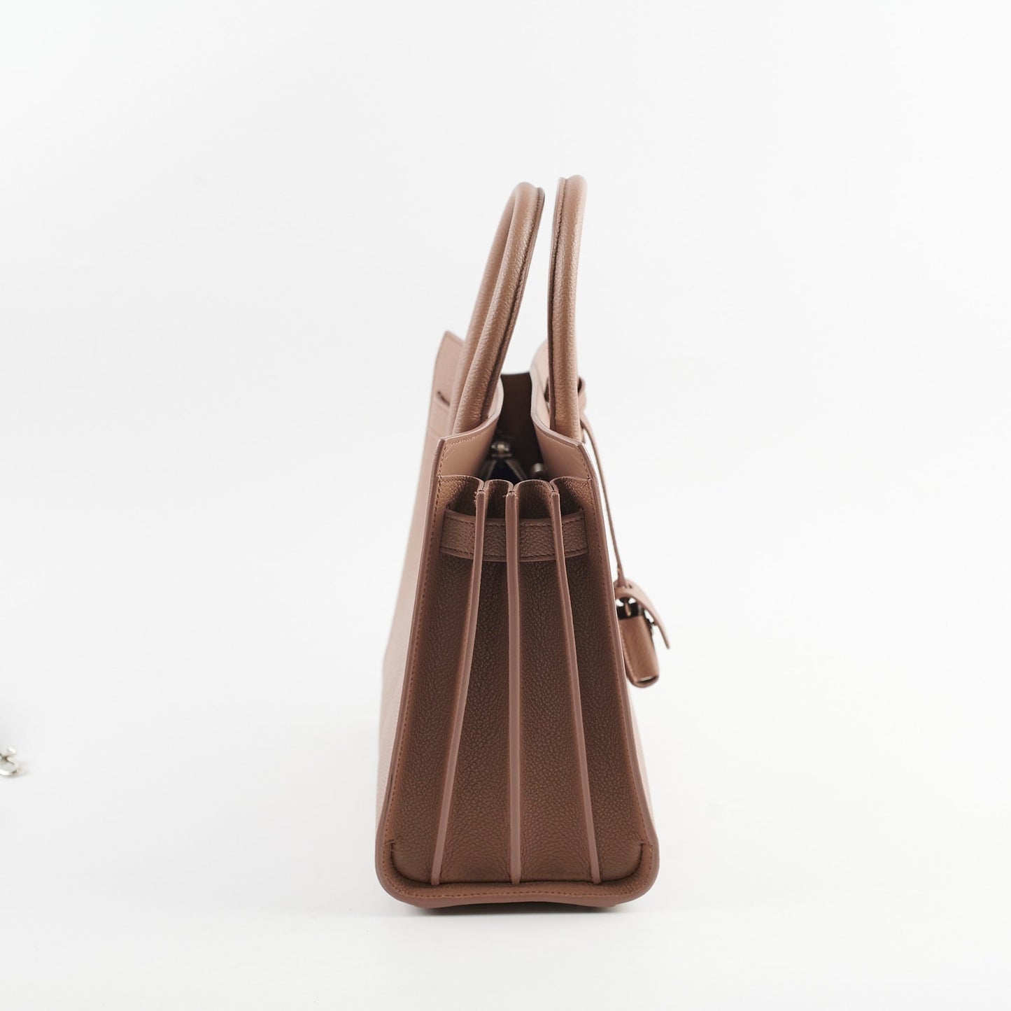 Saint Laurent Sac De Jour Baby Pink/Dark Beige