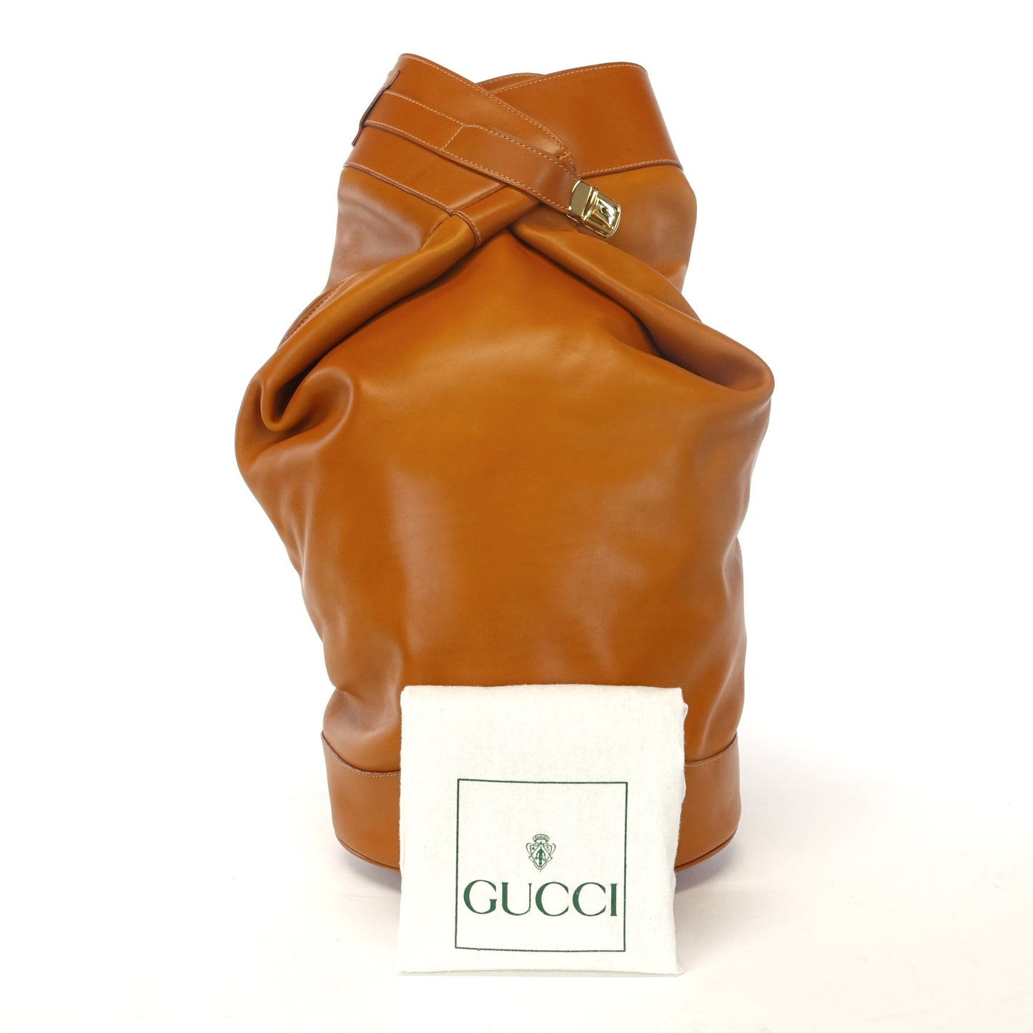 Gucci Leather Knapsack Bag