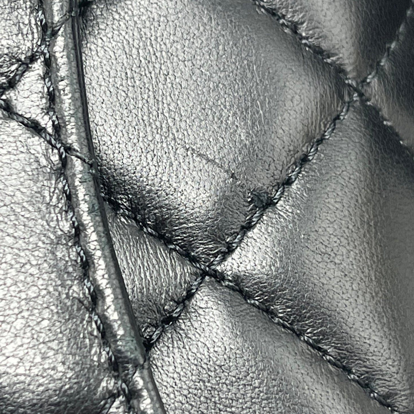 Chanel Pearl Crush Mini Rectangular Flap Bag Lambskin Black