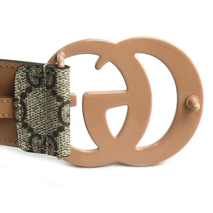 Gucci GG Marmont GG Supreme Canvas Belt