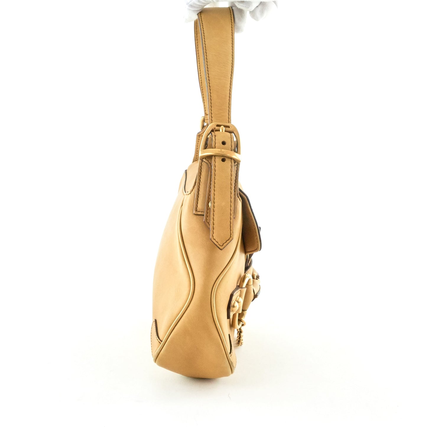 Gucci Guccissima Leather Horsebit Bag