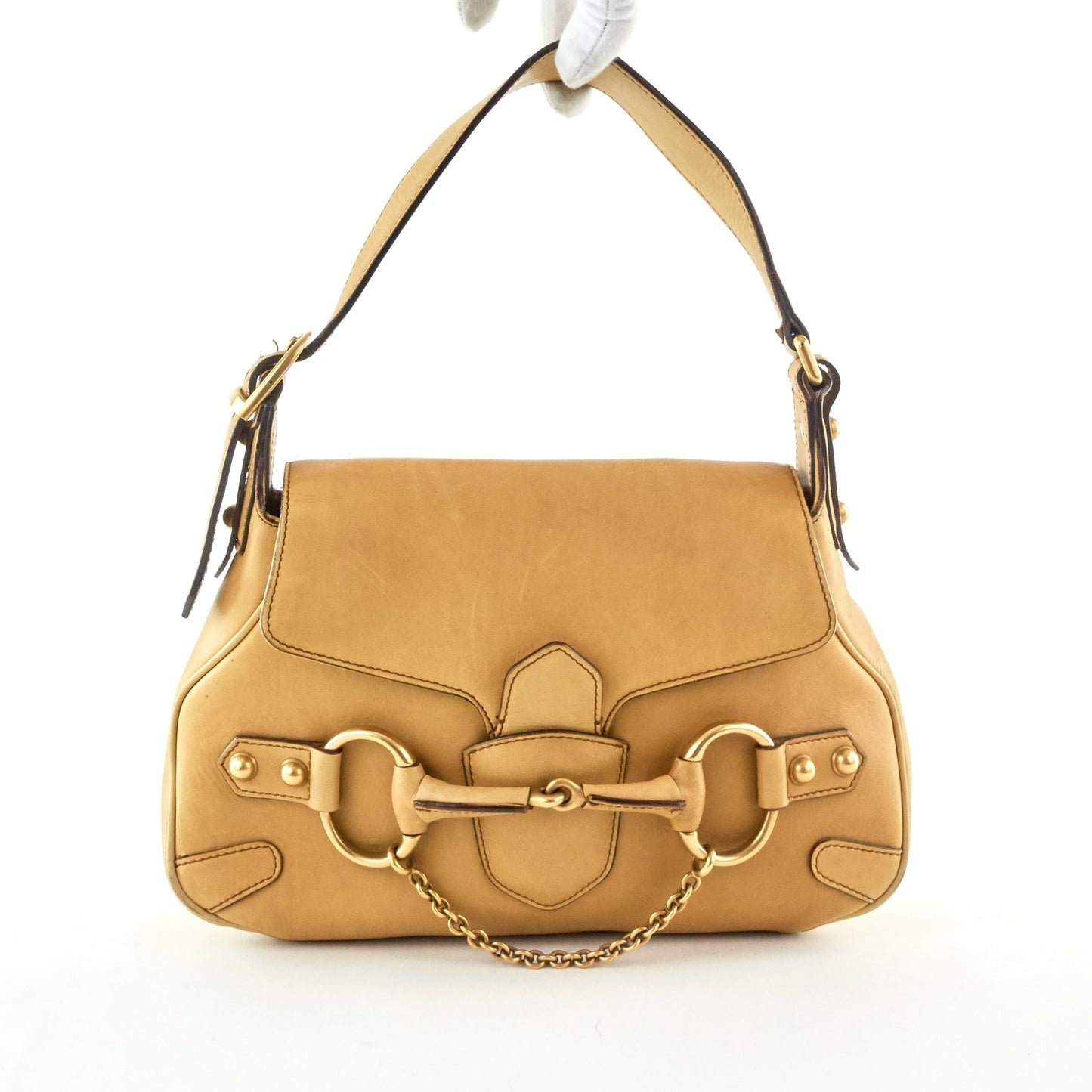 Gucci Guccissima Leather Horsebit Bag