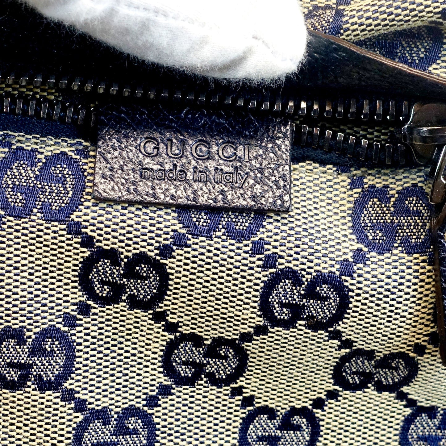 Gucci Monogram Canvas Belt Bag