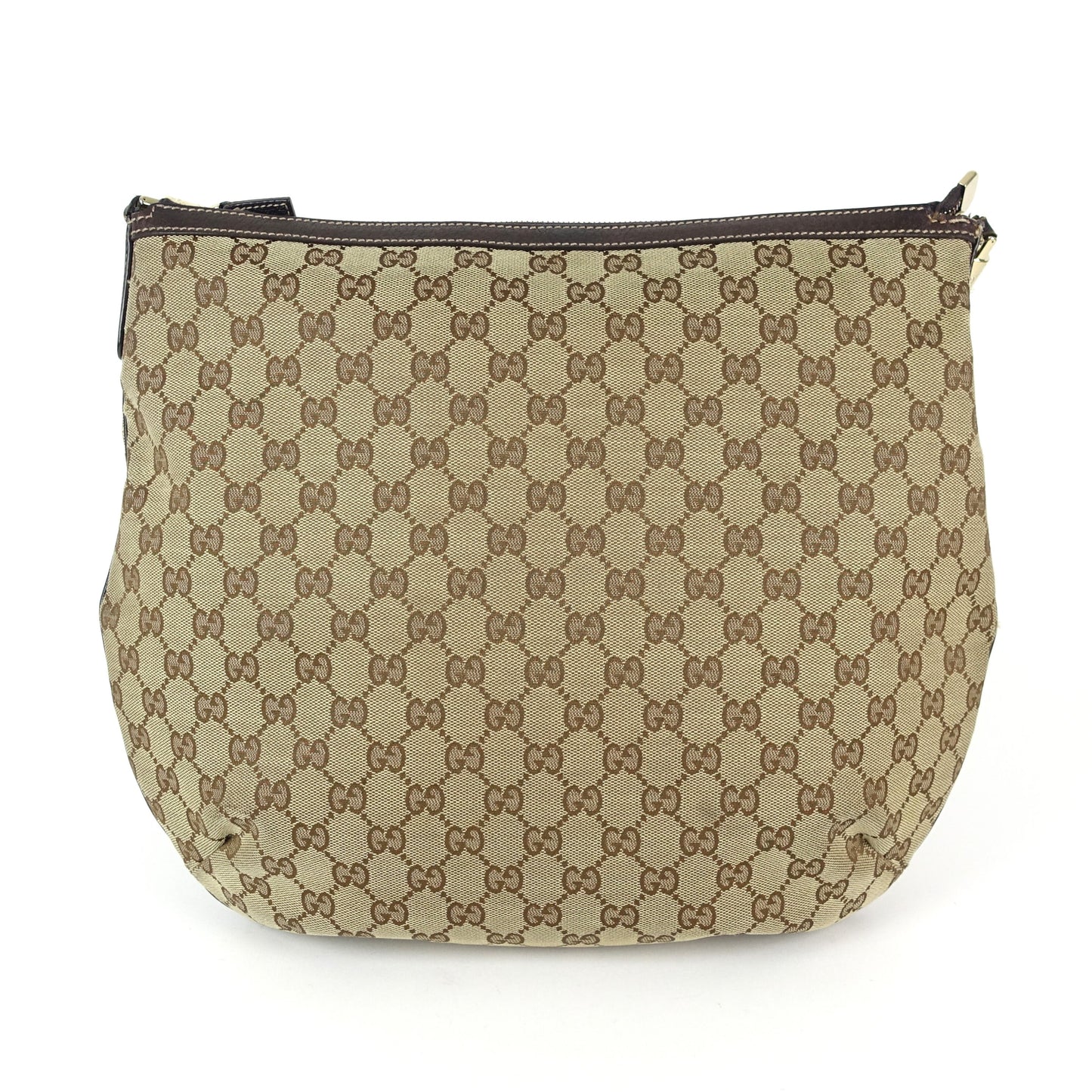 Gucci Monogram Canvas Hobo Bag