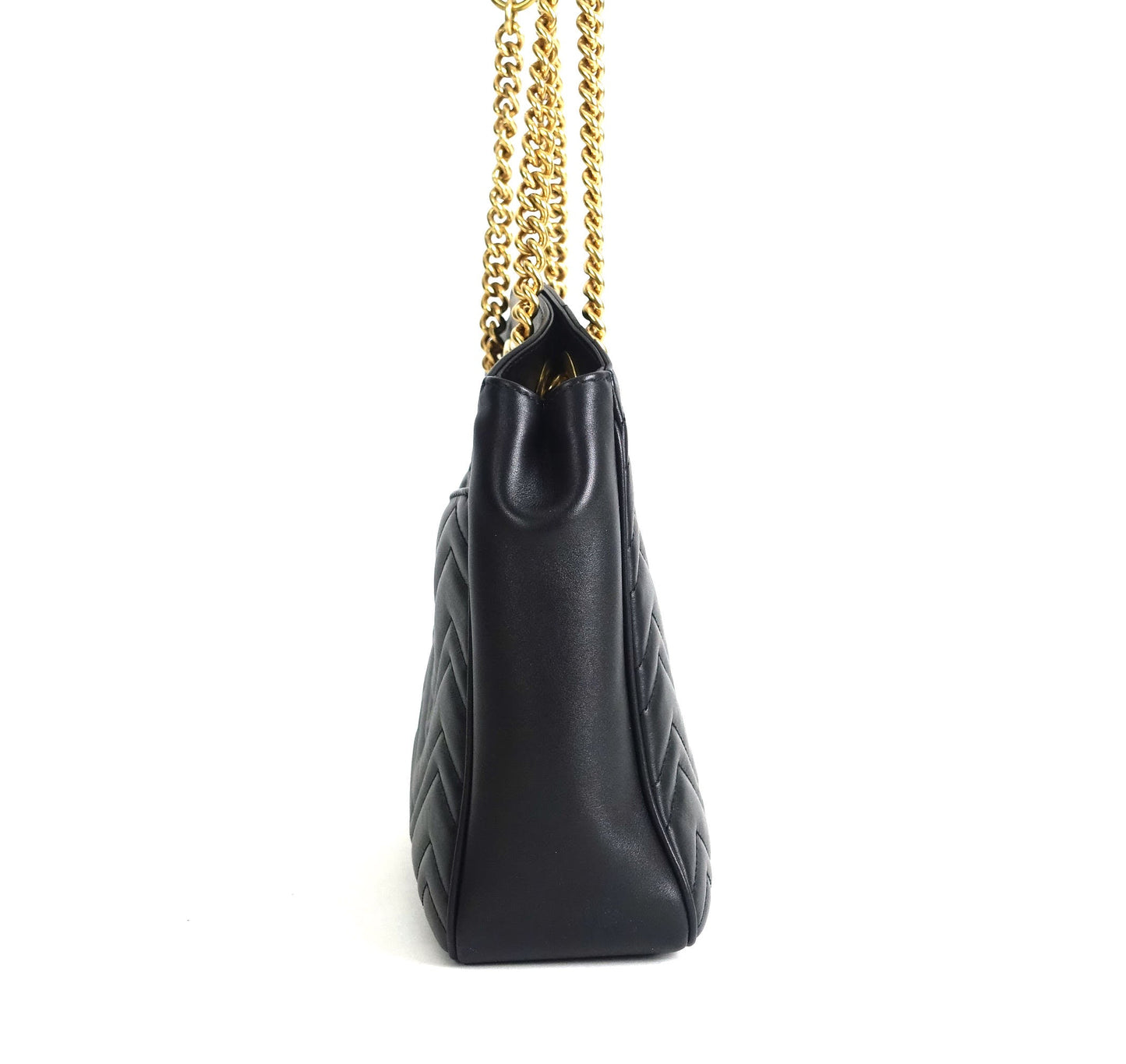 Gucci Marmont Matelasse Chevron Leather Tote Bag