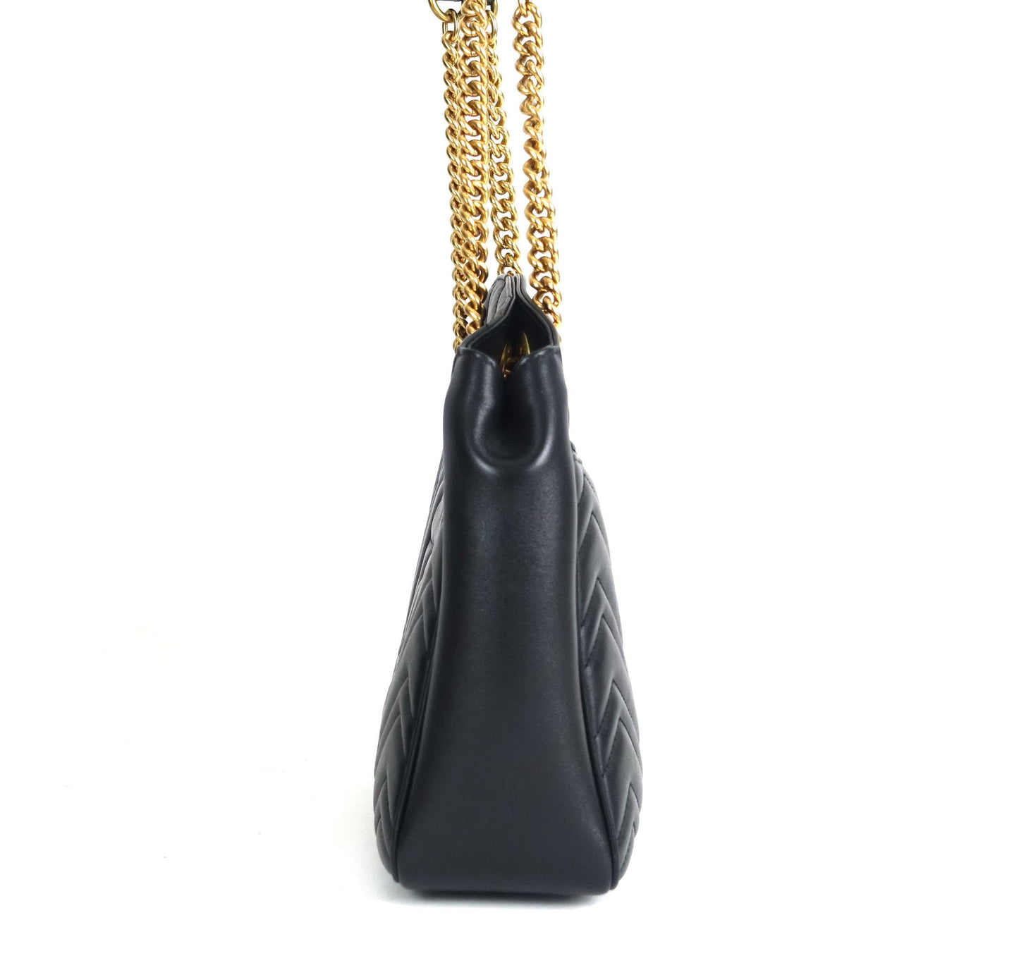 Gucci Marmont Matelasse Chevron Leather Tote Bag