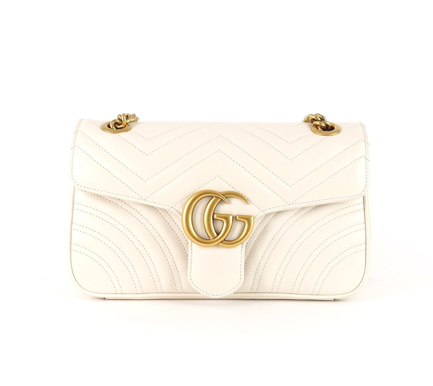 Gucci Marmont Matelasse Chevron Leather Small Bag