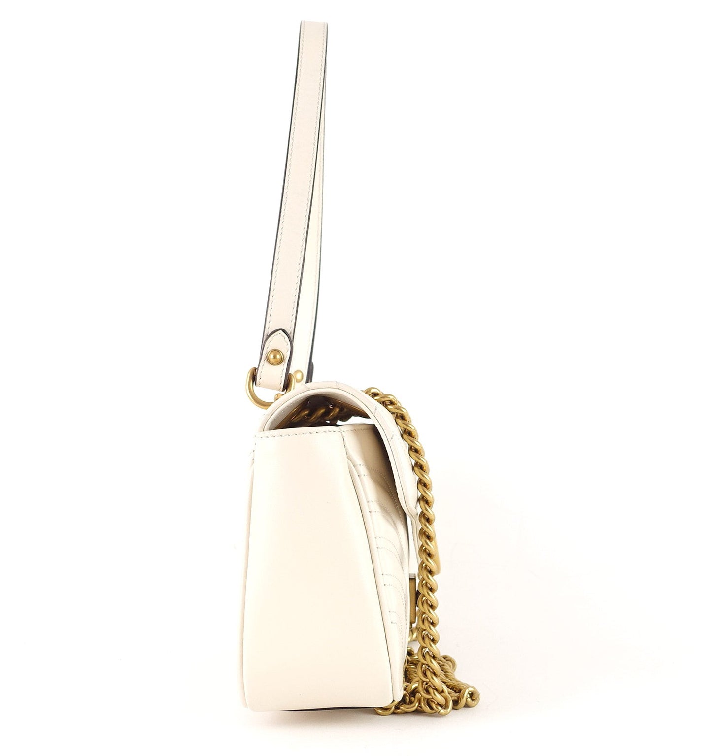 Gucci Marmont Matelasse Chevron Leather Small Bag