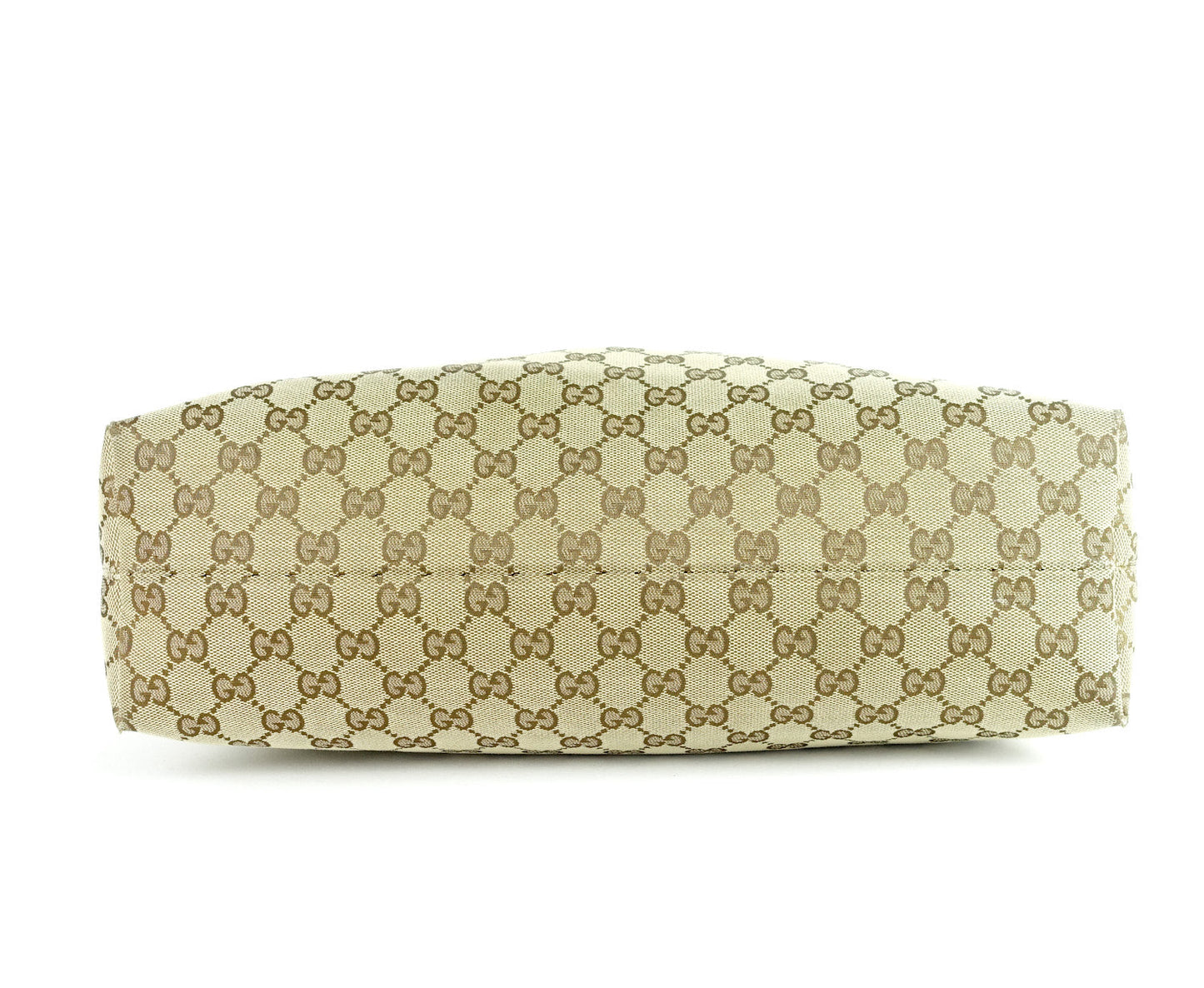 Gucci Monogram Canvas Large Hobo Bag