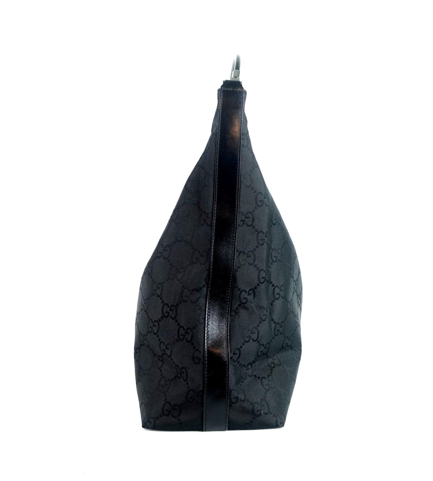 Gucci Monogram Canvas Hobo Bag