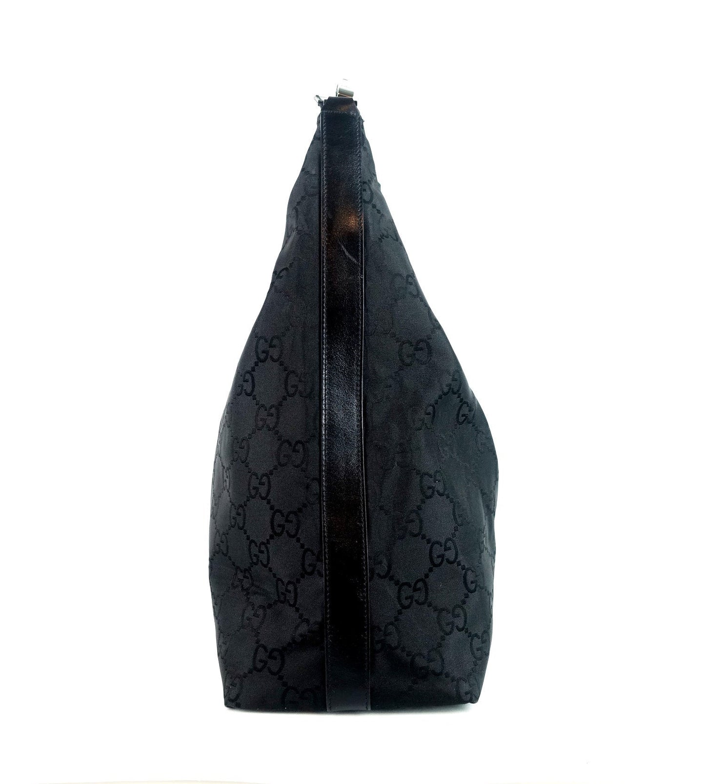 Gucci Monogram Canvas Hobo Bag